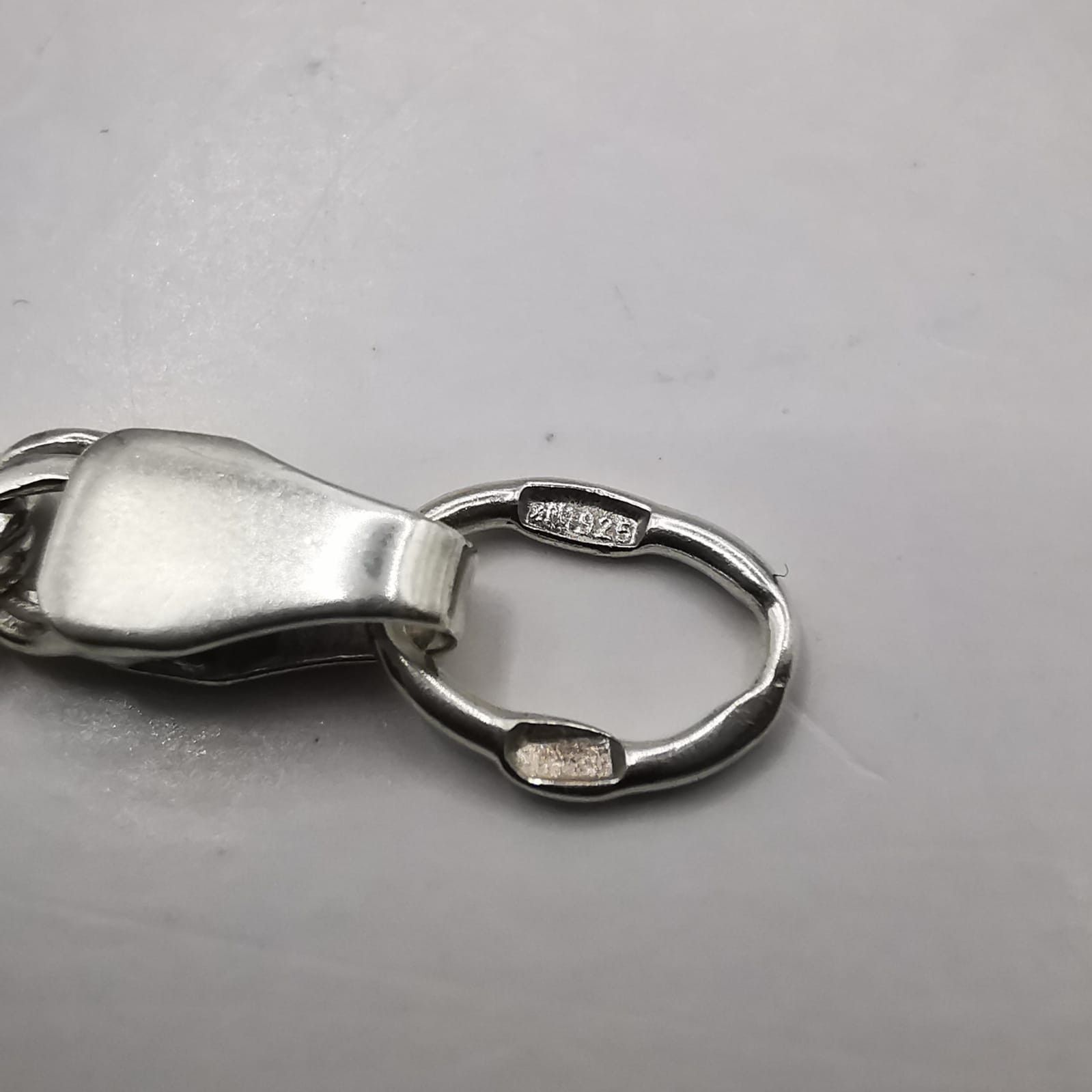 Sterling Silver Vintage Beautiful Jewelry Chain,925 Sterling Silver 14,89g Size ONE SIZE - 7 Thumbnail