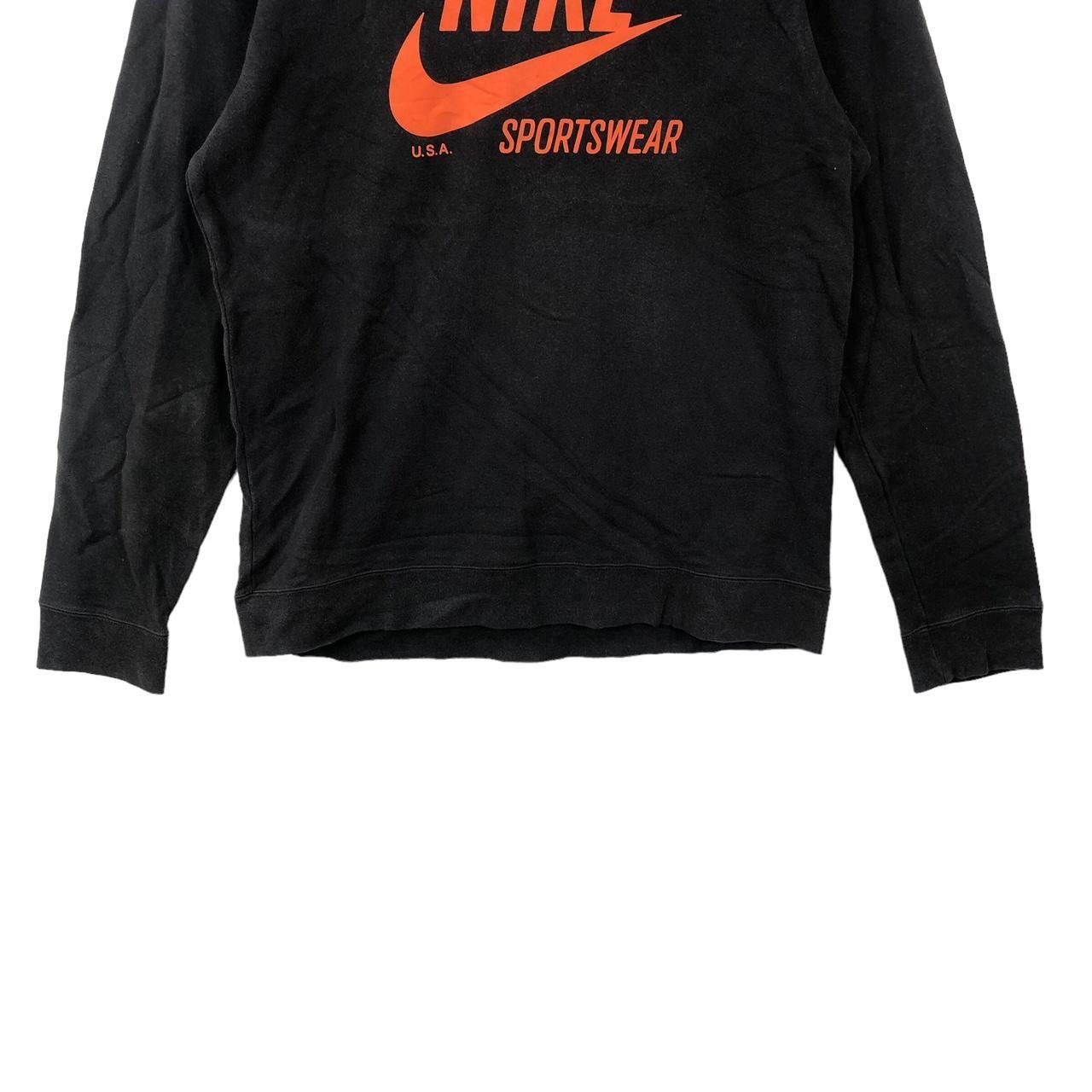 Nike NIKE SPORTSWEAR SWOOSH Orange Logo Sweatshirt Sweater Size XL / US 12-14 / IT 48-50 - 4 Thumbnail