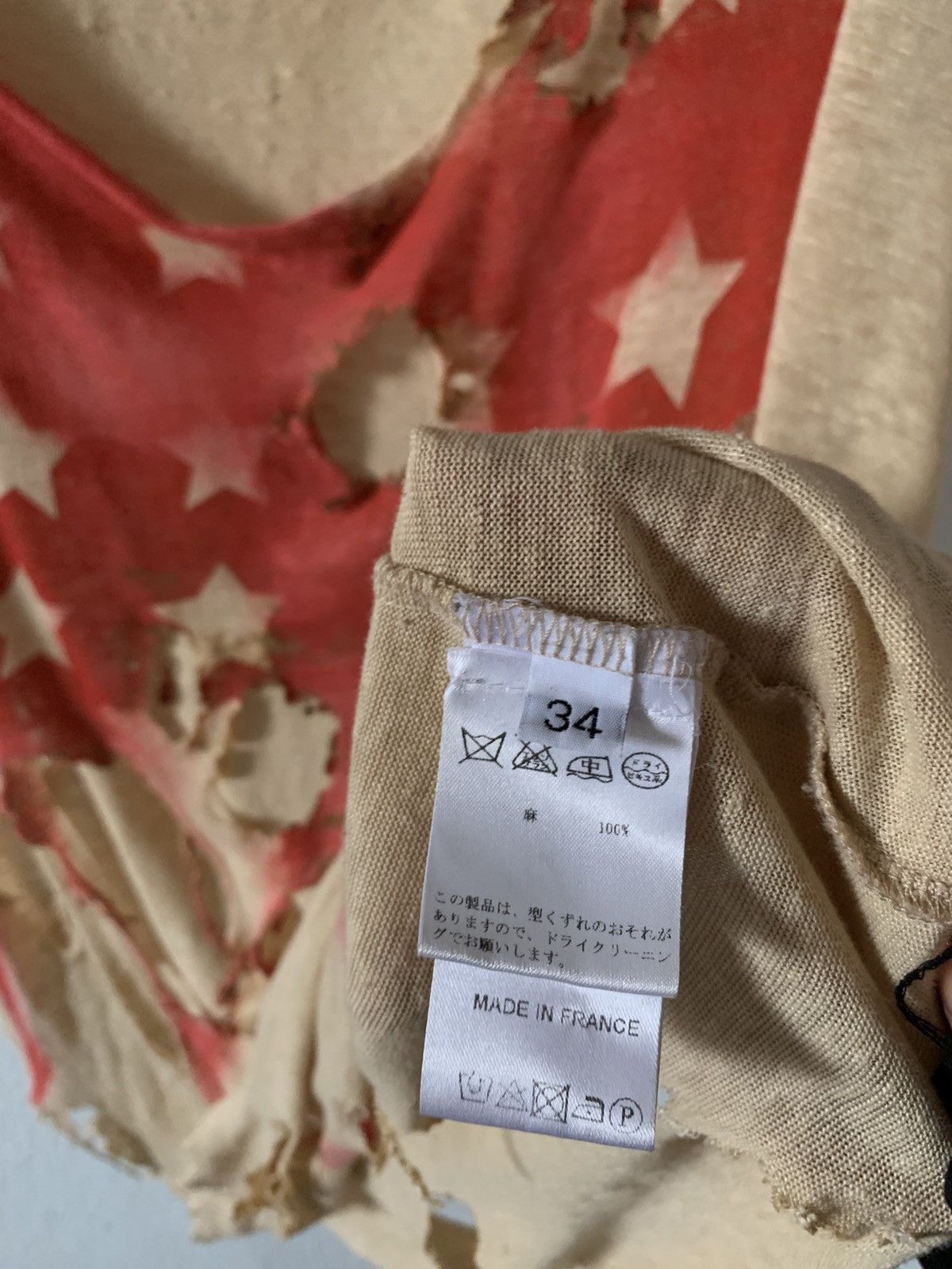 Balmain Balmain Ss11 America Top Size US XS / EU 42 / 0 - 4 Thumbnail