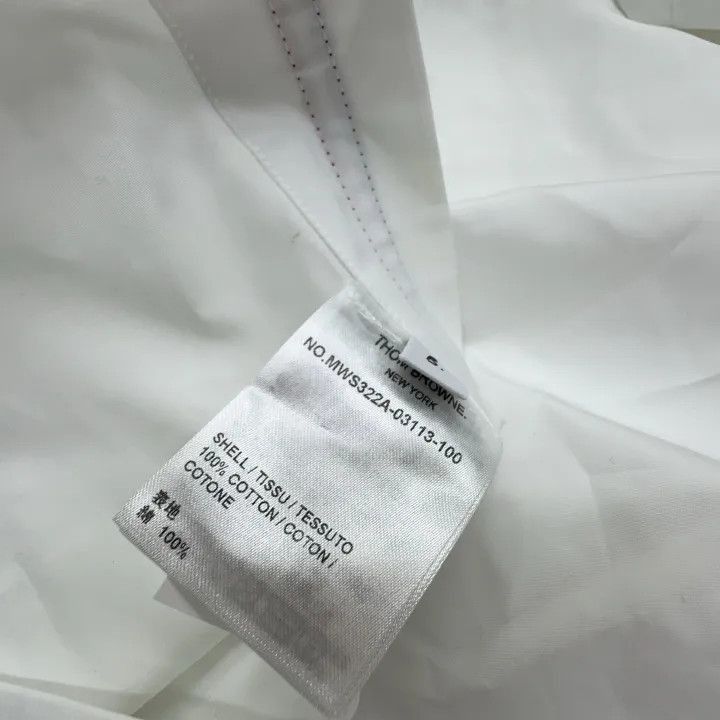 Thom Browne Thom Browne Short Sleeve Button-Up Shirt -2507 Size US L / EU 52-54 / 3 - 3 Thumbnail
