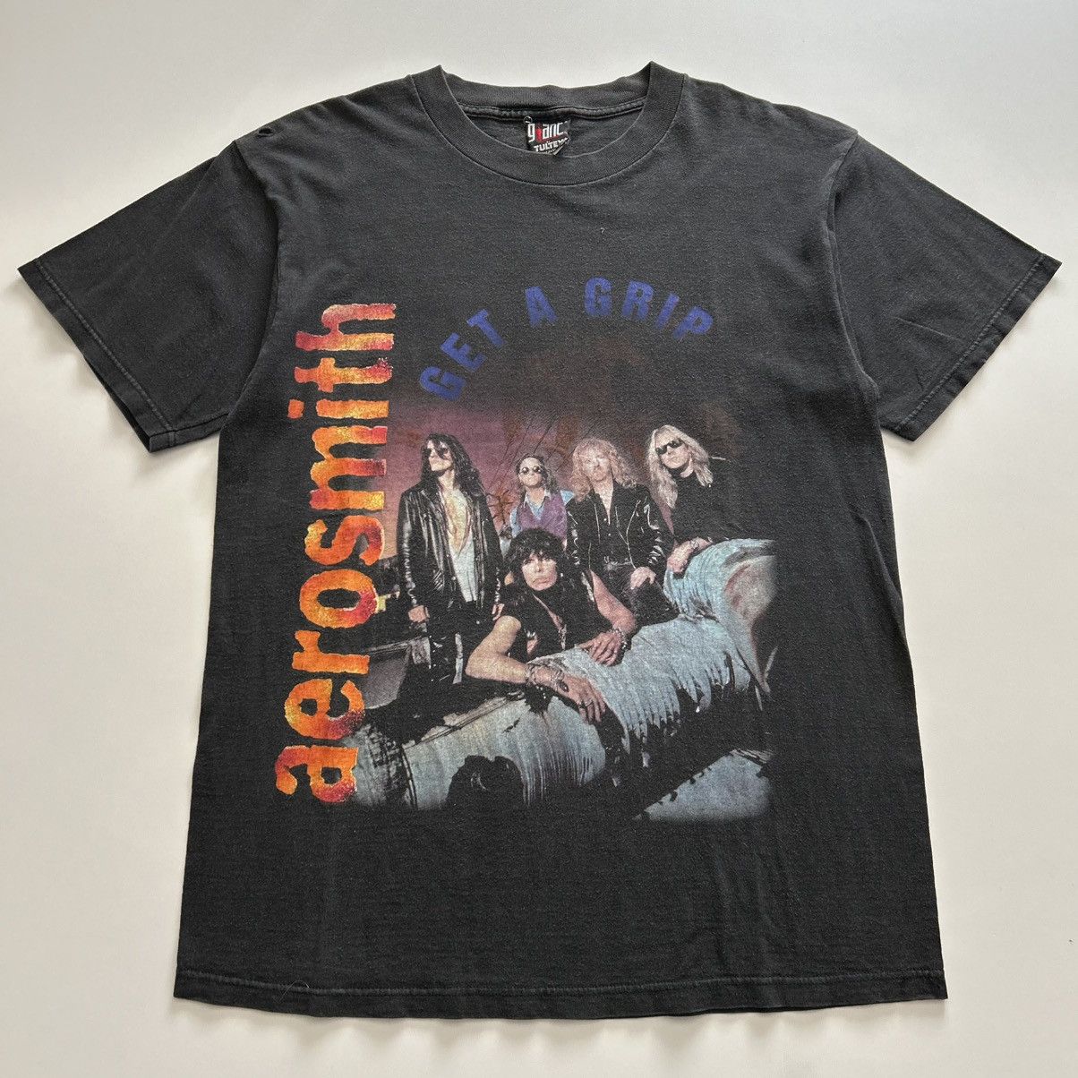 Aerosmith Vintage 1994 Aerosmith Get A Grip Tour Graphic T Shirt Large Size US L / EU 52-54 / 3 - 1 Thumbnail