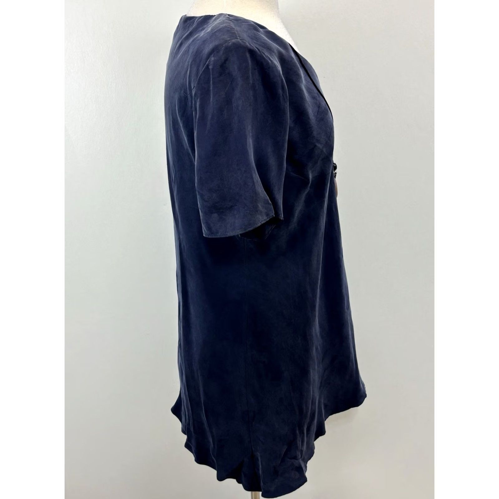 Vintage VINTAGE Jessica Howard 2 Pc Maxi Skirt Set Women's 14 Navy Blue Asymmetric USA Shirt/Skirt/Outfit/Set Mens Women Girls Boys Size 36" / US 14 / IT 50 - 5 Thumbnail