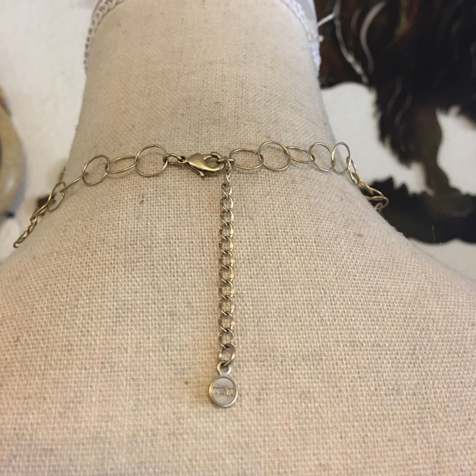 Jewelry Tint gold tone link lightweight necklace Size ONE SIZE - 5 Thumbnail