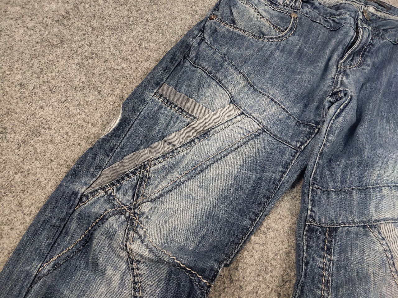 If Six Was Nine Vintage if six was nine style Opium Kosmo Japan baggy Jeans Size US 34 / EU 50 - 8 Thumbnail
