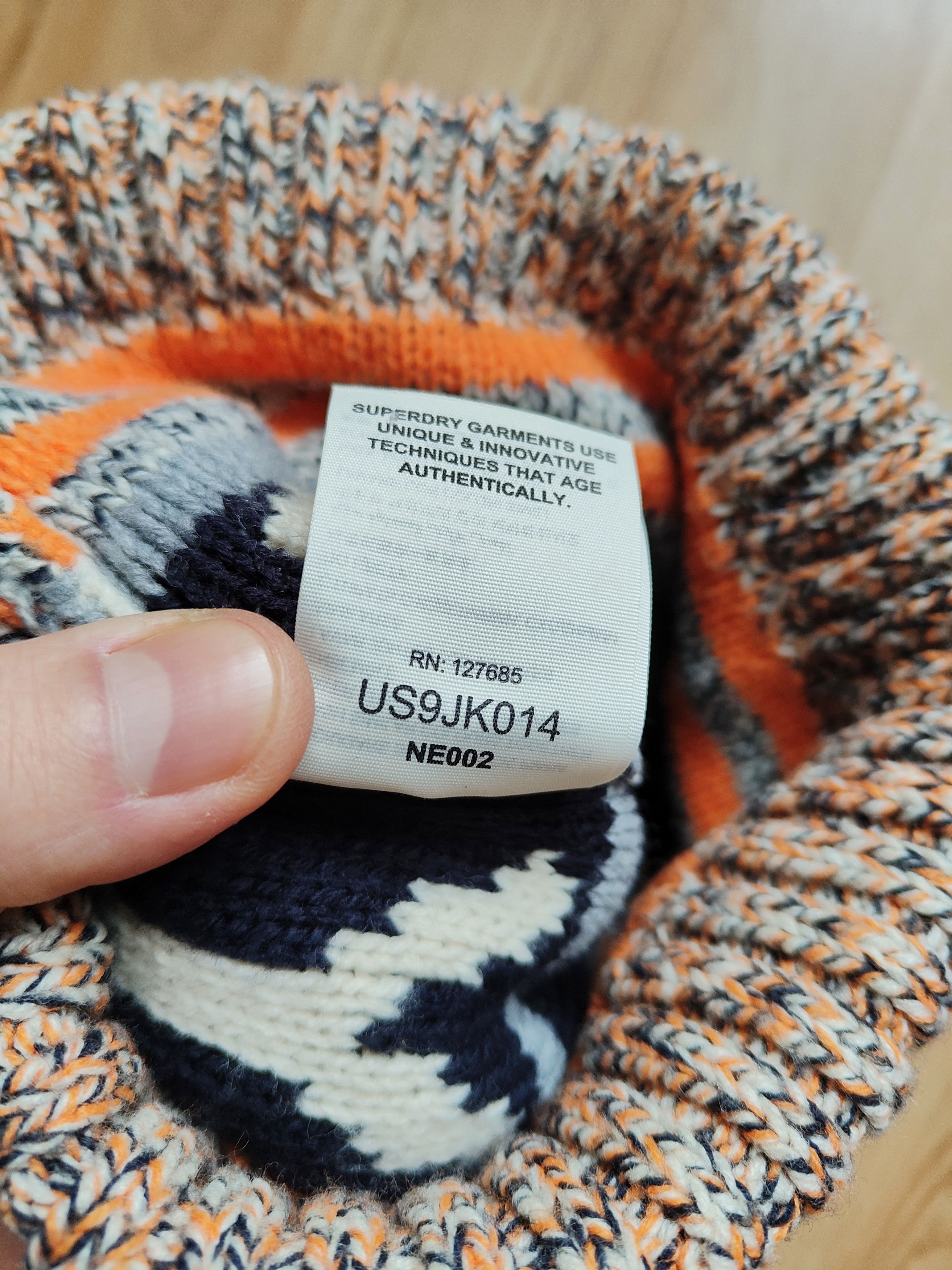 Superdry Superdry Beanie Knitted Hat Superdry Japan Hat Size ONE SIZE - 6 Thumbnail