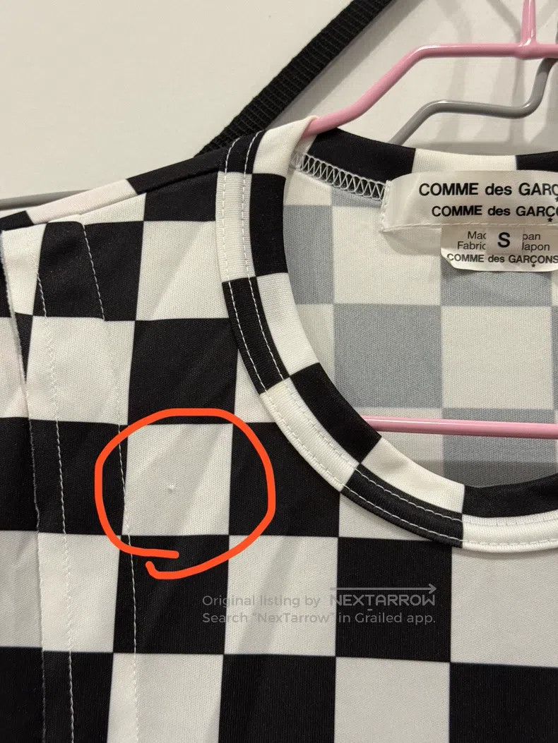 Comme des Garcons Comme Des Garcons Checkered Short Sleeve Size S / US 4 / IT 40 - 5 Thumbnail