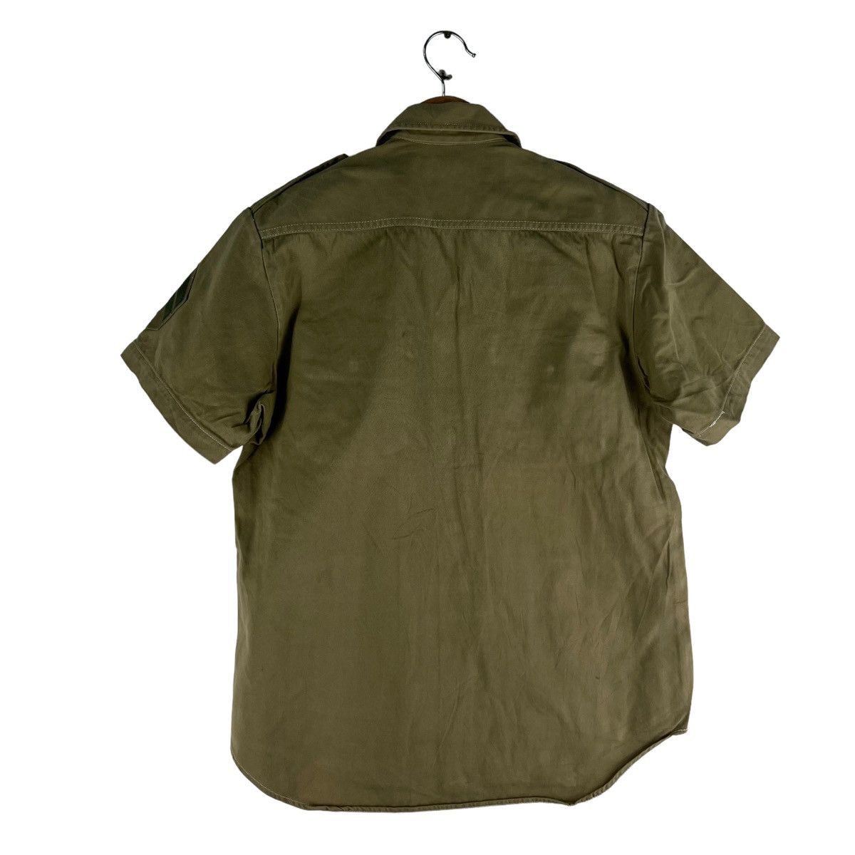 Vintage 🔥VTG COTTON TWILL SHIRT USN MILITARY SHIRT WORKER Size US S / EU 44-46 / 1 - 7 Thumbnail