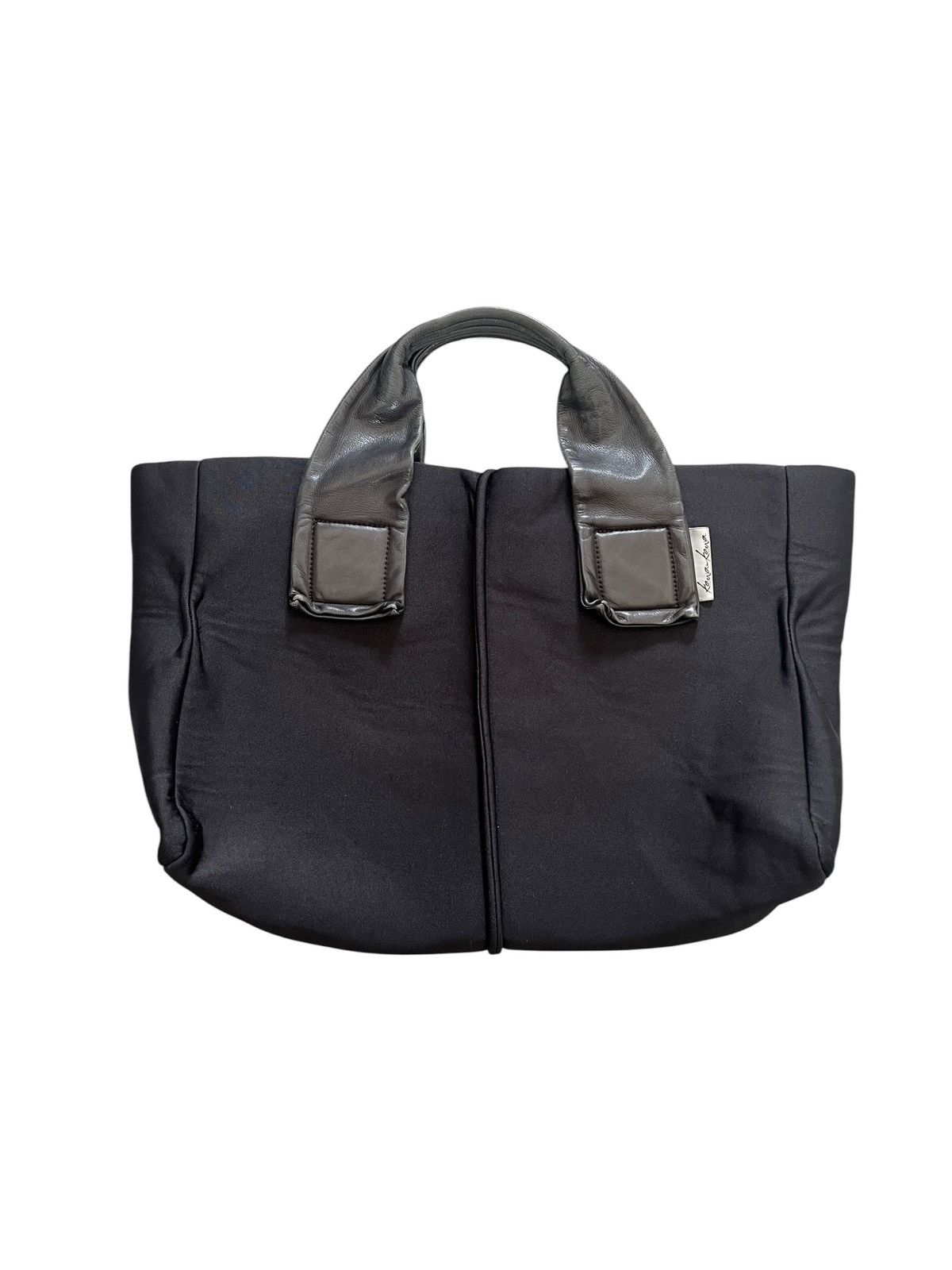 Yohji Yamamoto Yohji Yamamoto Kawa-Kawa Sponge + Leather Bag Size ONE SIZE - 1 Thumbnail