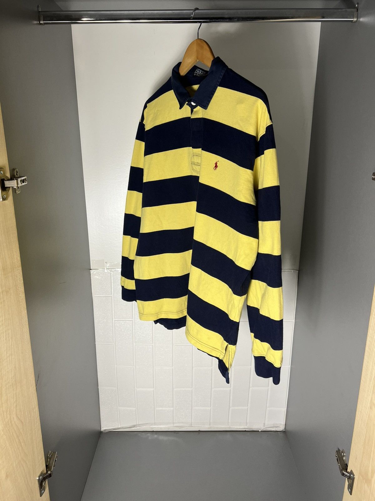 Polo Ralph Lauren VINTAGE POLO RALPH LAUREN RETRO DESIGNER RUGBY CASUAL 90s Size US L / EU 52-54 / 3 - 7 Thumbnail