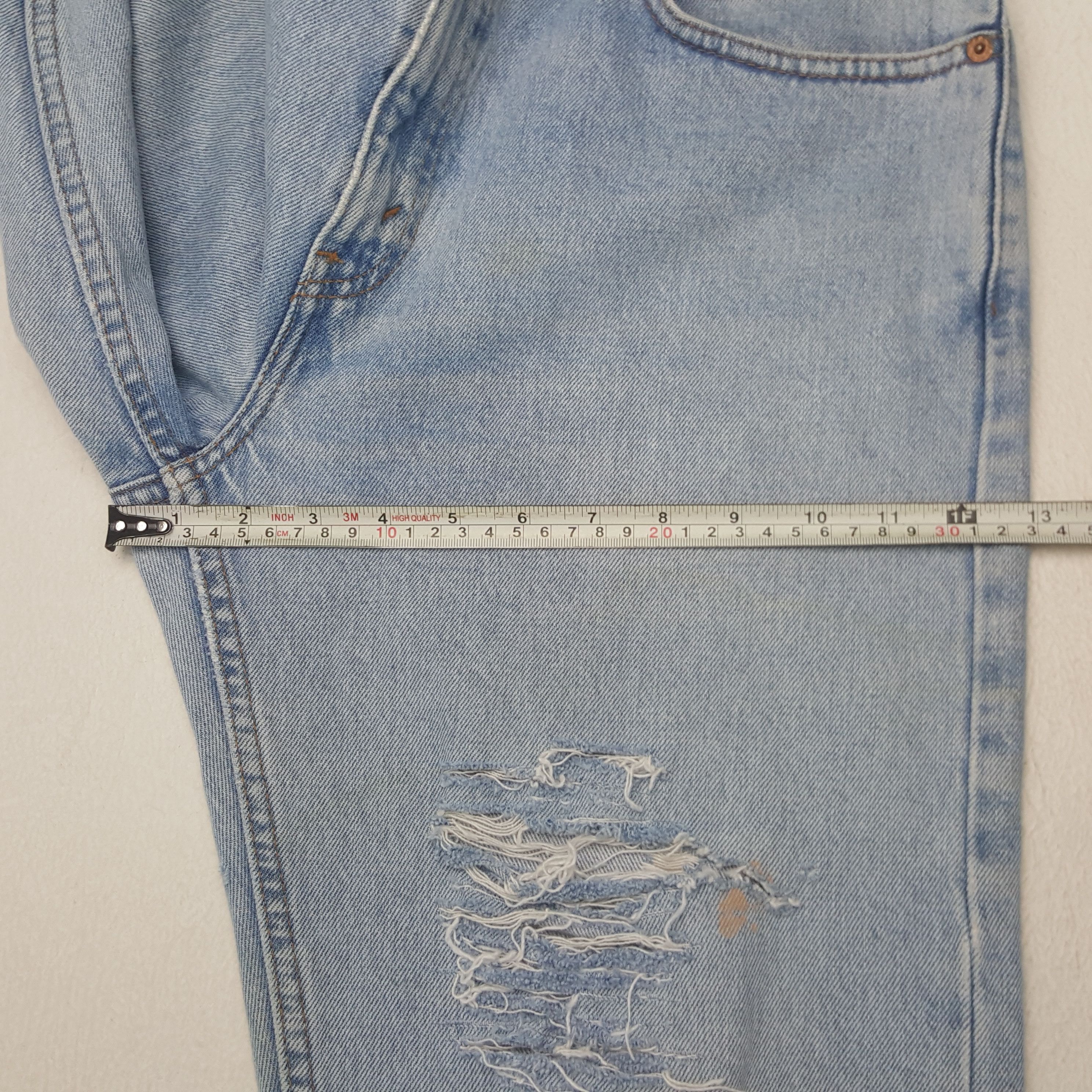 Levi's × Vintage Vintage Levi's Distressed Style Denim Jeans Size US 32 / EU 48 - 9 Thumbnail