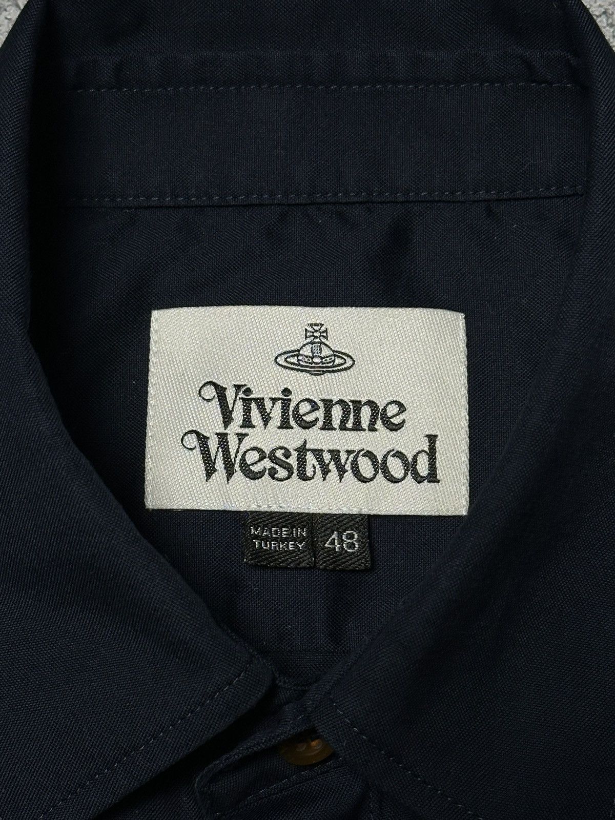 Vivienne Westwood Vivienne Westwood Man Blue Button Up Shirt Size US M / EU 48-50 / 2 - 6 Thumbnail