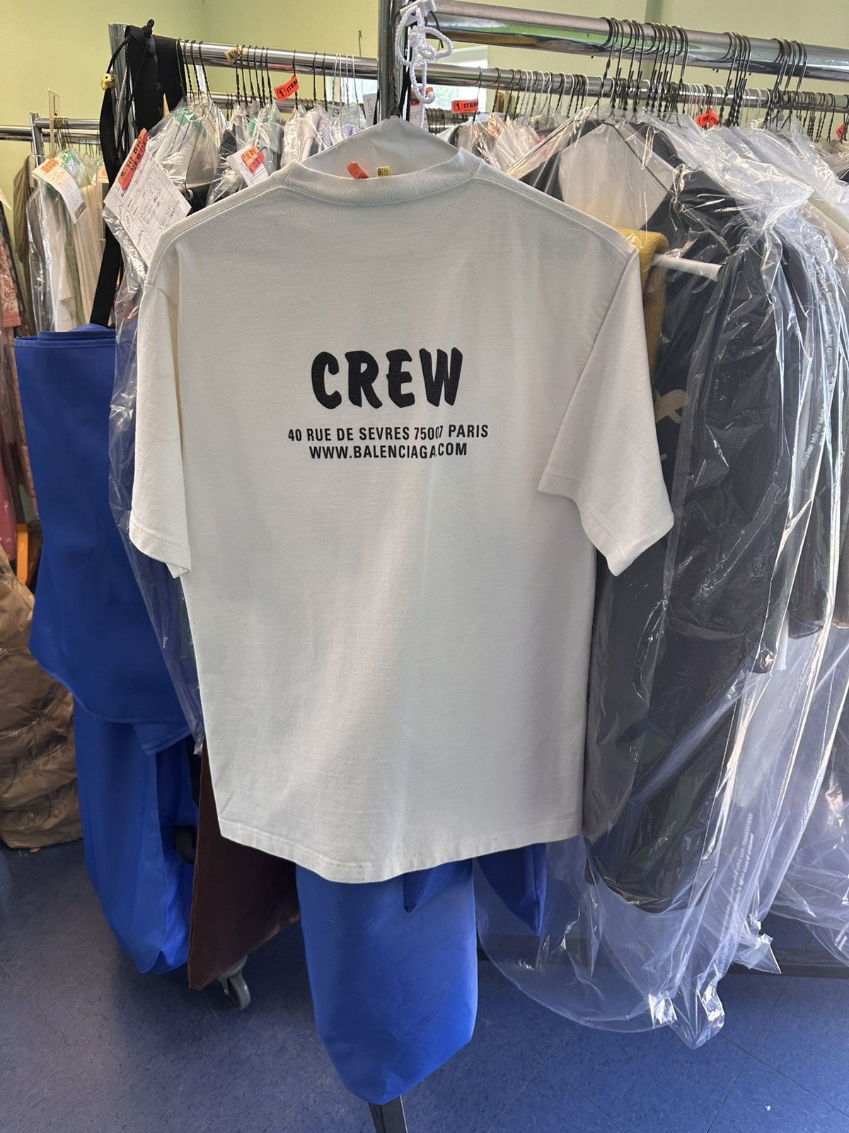 Balenciaga Balenciaga Crew Tee Size US XXS / EU 40 - 2 Thumbnail