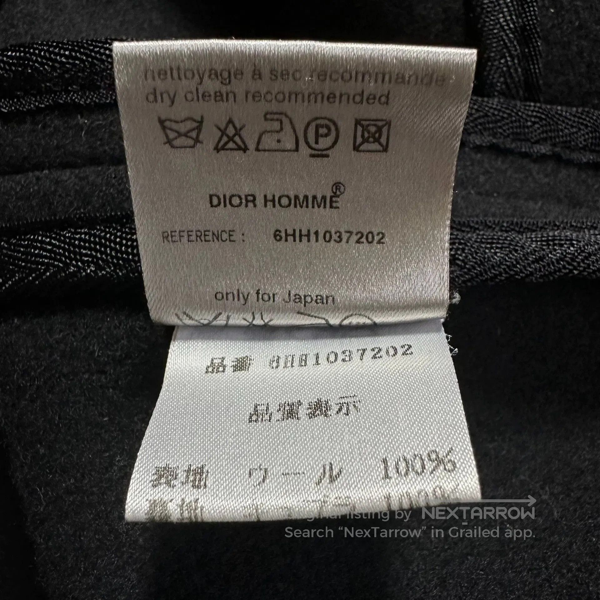 Dior dior homme black toggle hooded coat. Size US M / EU 48-50 / 2 - 7 Thumbnail
