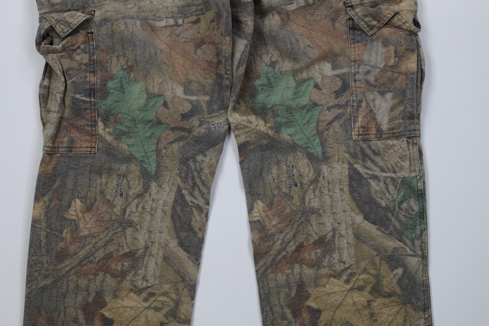 Vintage Vintage 90s Streetwear Chamois Wide Leg Cargo Pants Size US 36 / EU 52 - 11 Thumbnail