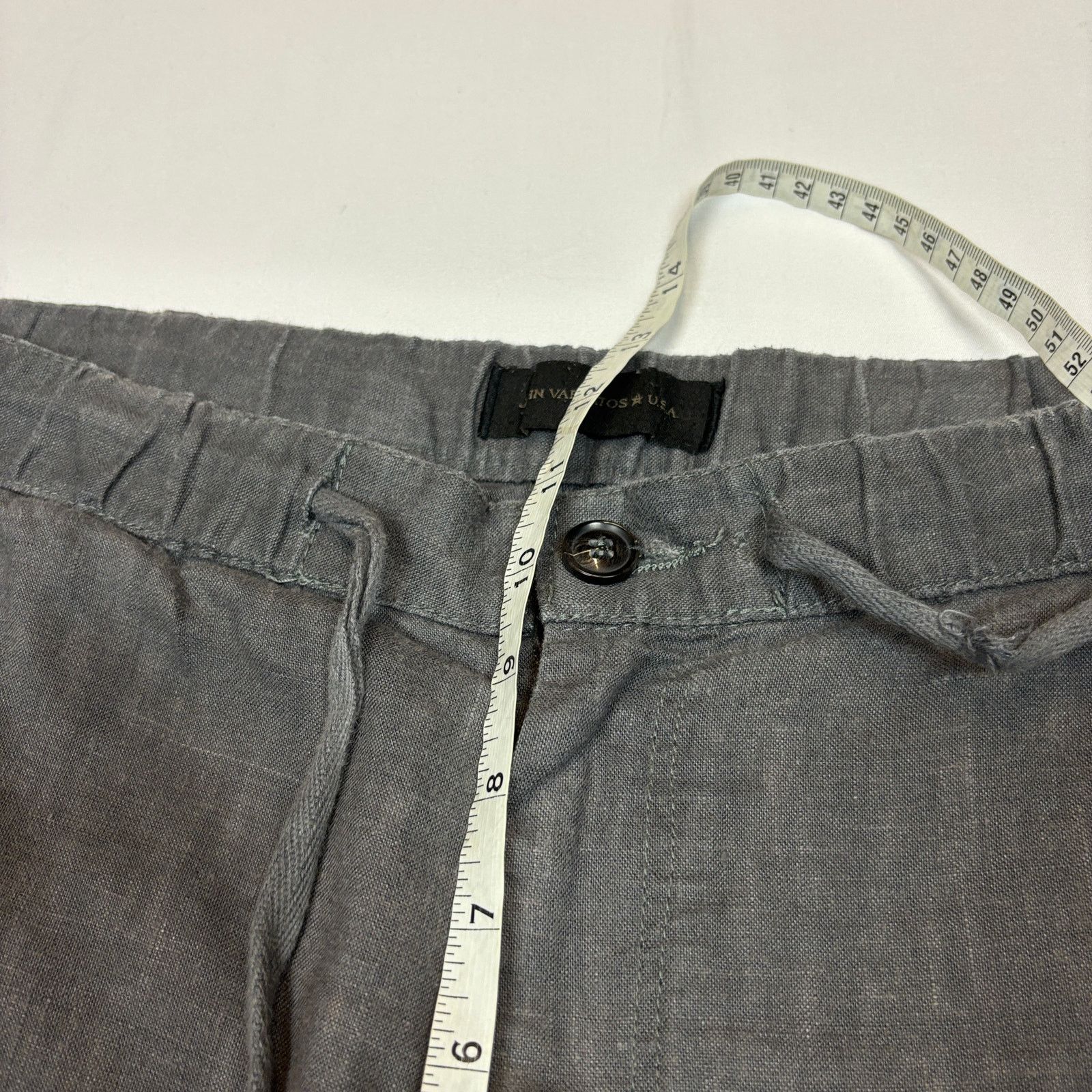 John Varvatos John Varvatos Star USA Robbie Tailored Slim Linen Pants 36 Size US 36 / EU 52 - 9 Thumbnail