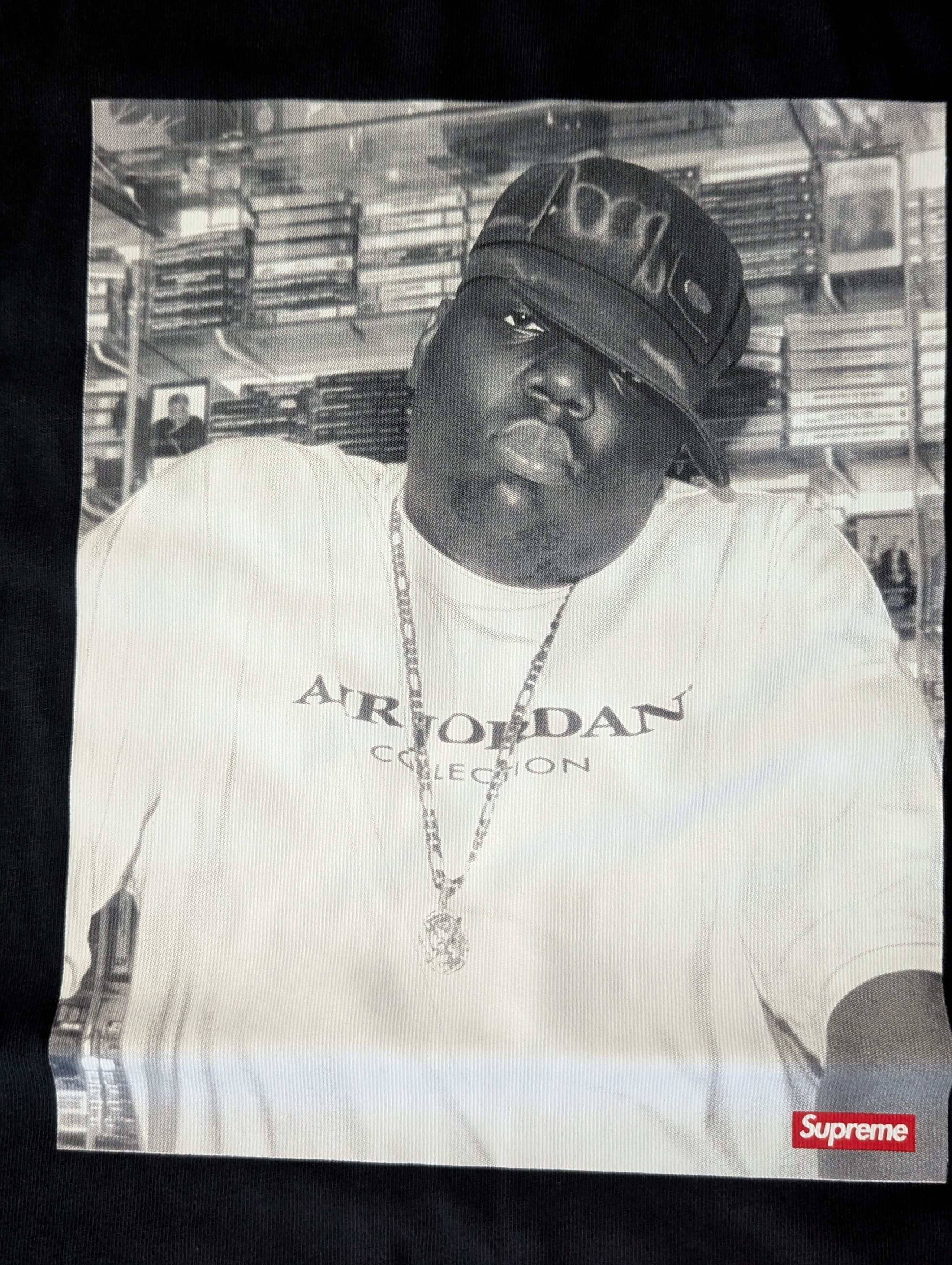 Jordan Brand Supreme Jordan Biggie tee Size US M / EU 48-50 / 2 - 4 Thumbnail