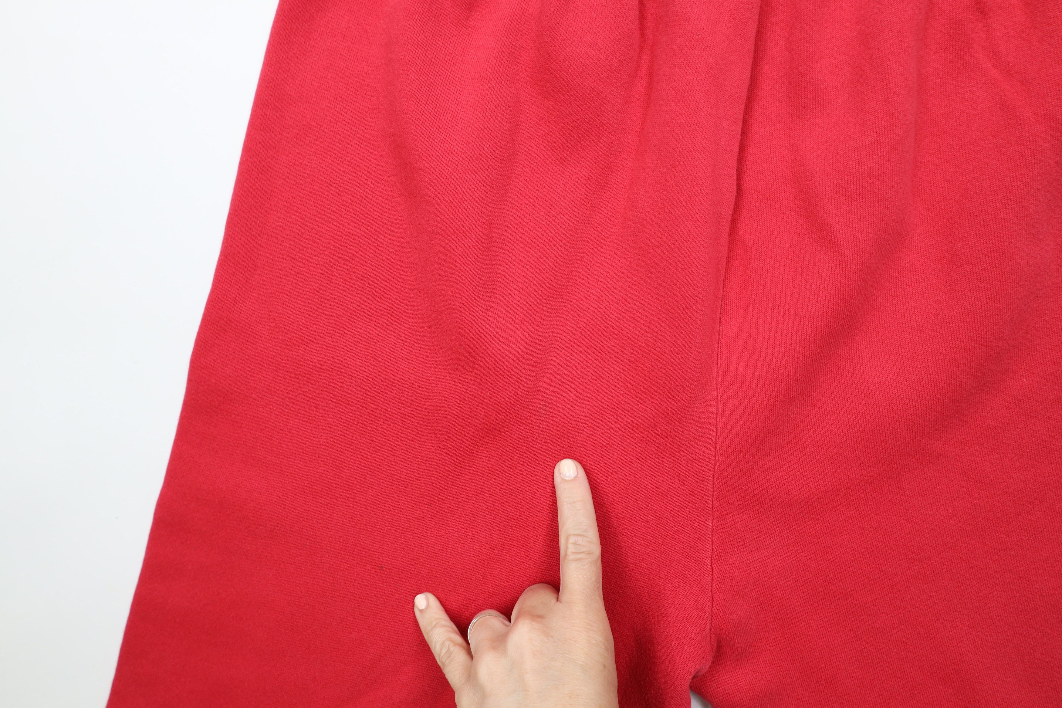Vintage Vintage 90s USA Olympics Spell Out Sweatpants Joggers Red Size US 34 / EU 50 - 13 Thumbnail