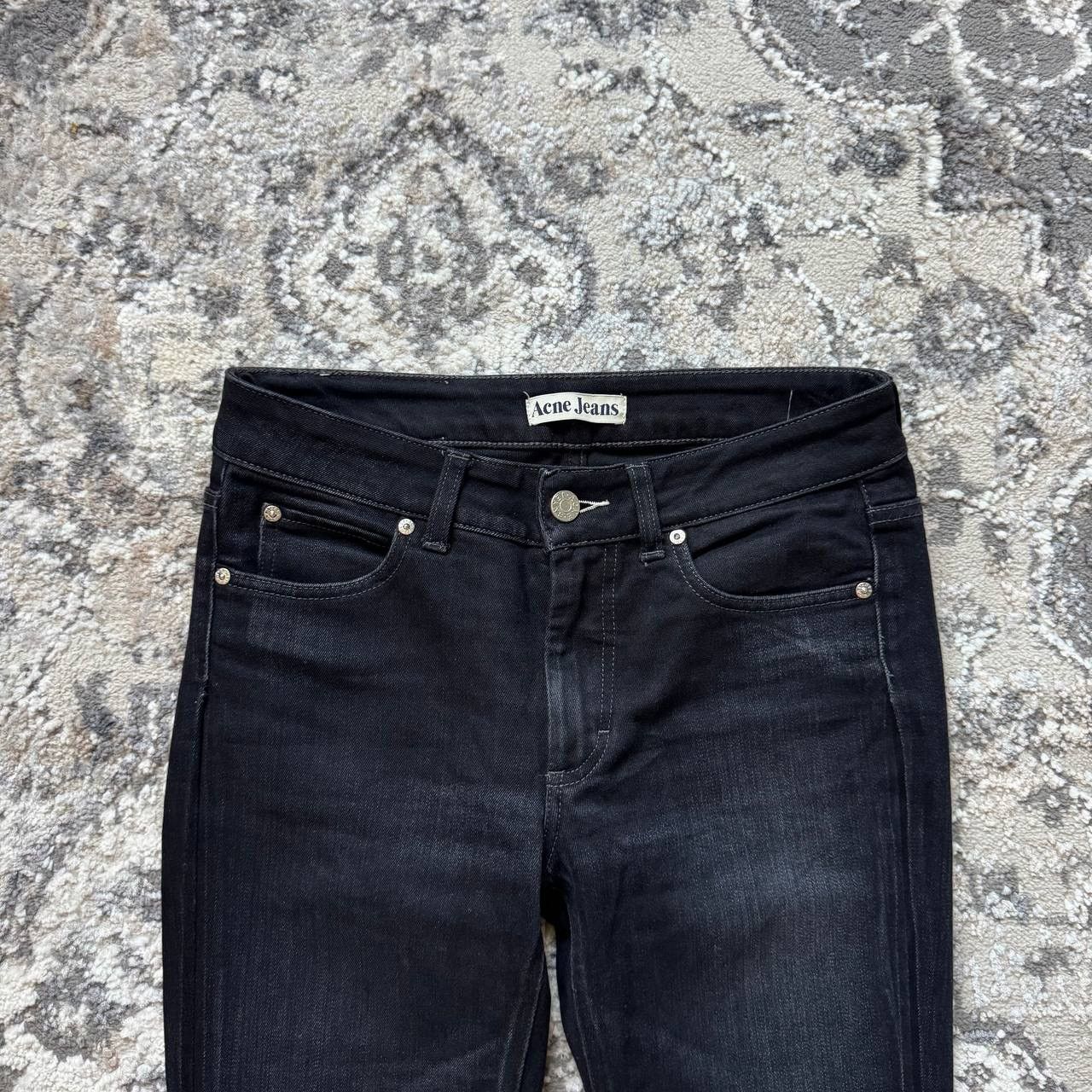 Acne Studios Acne Studios Washed Stretch Hex Triumph Slim Dark Jeans Size 28" / US 6 / IT 42 - 4 Thumbnail