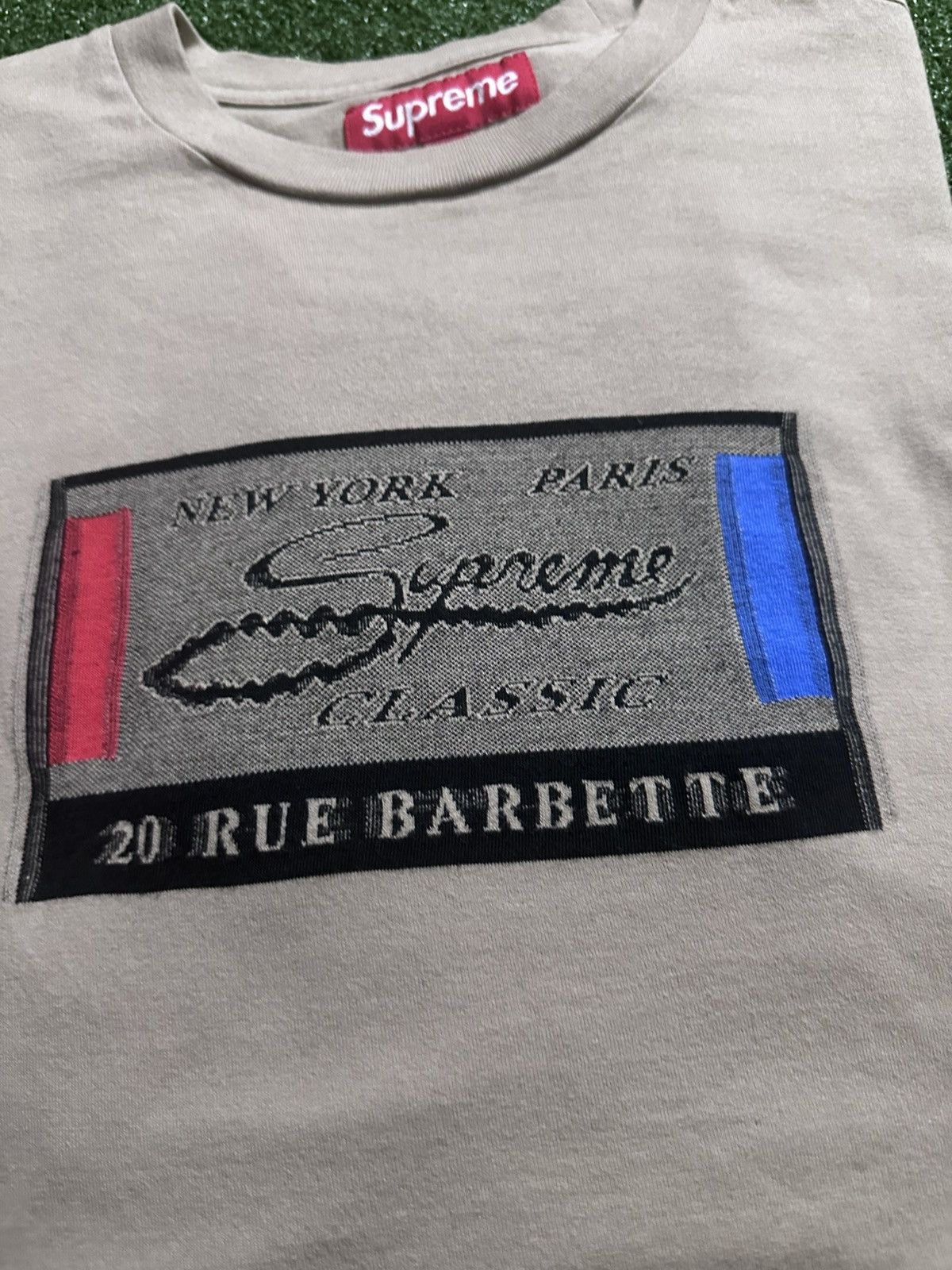 Supreme Supreme Intarsia Label Short Sleeve Tee Size US M / EU 48-50 / 2 - 2 Thumbnail