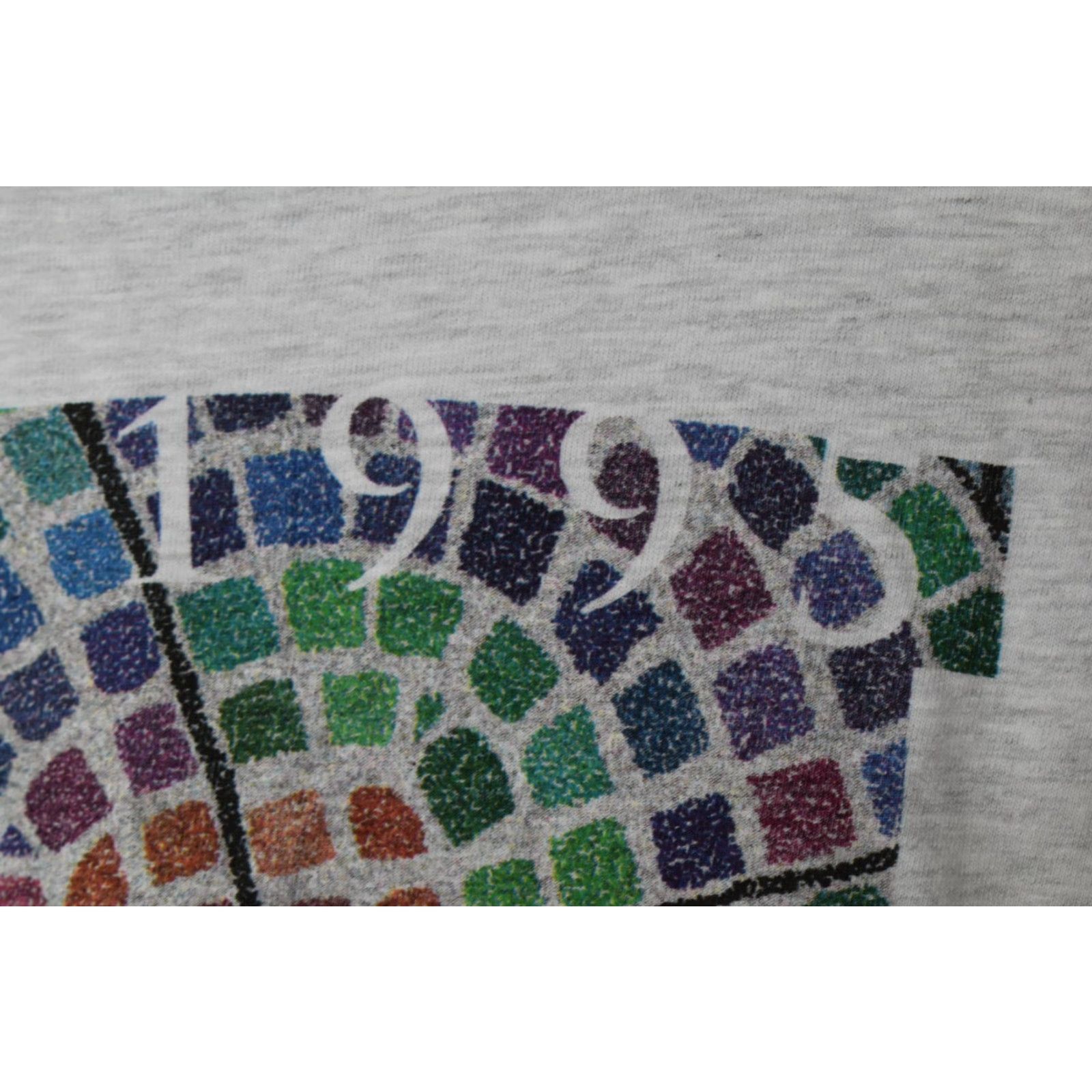 Hanes VINTAGE 90s DSI Digital Seattle Hanes T-Shirt Medium Gray Mens Crew Neck Short Sleeve Double-Sided USA Size US M / EU 48-50 / 2 - 4 Thumbnail