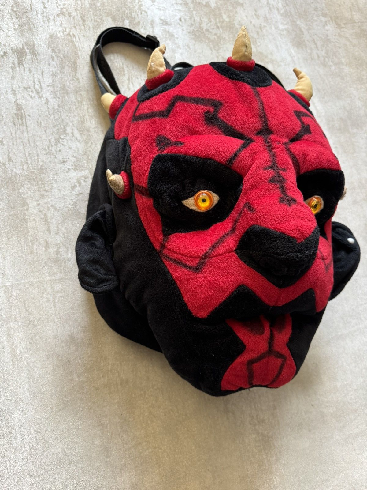 Star Wars Vintage 90s Darth Maul Head Backpack