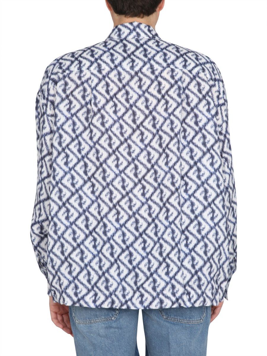 Fendi o1loc1c0824 Shirts in White/Beige Size US M / EU 48-50 / 2 - 2 Thumbnail
