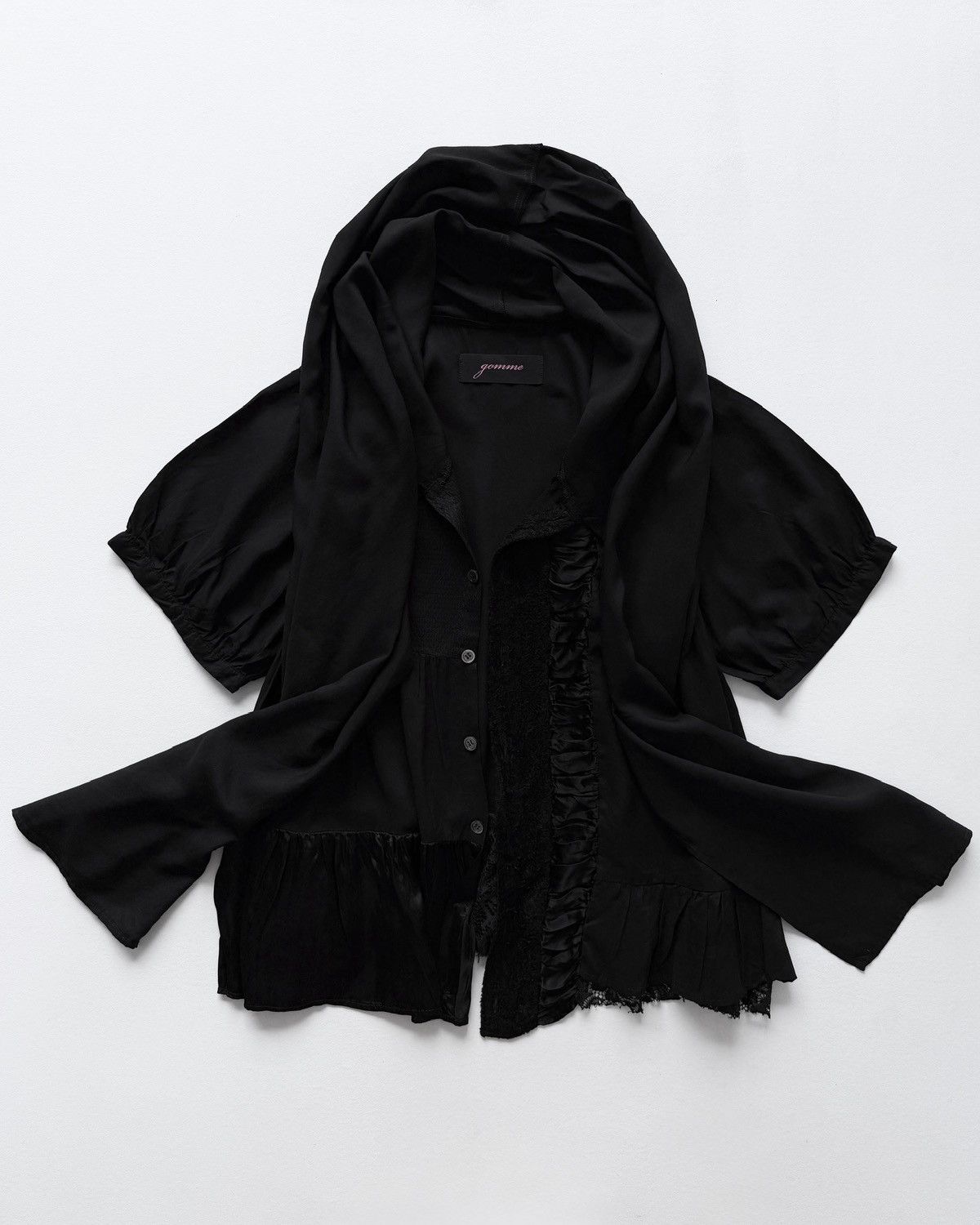 gomme GOMME NECK SCARF BUTTON SHIRT🇯🇵 Size M / US 6-8 / IT 42-44 - 14 Thumbnail