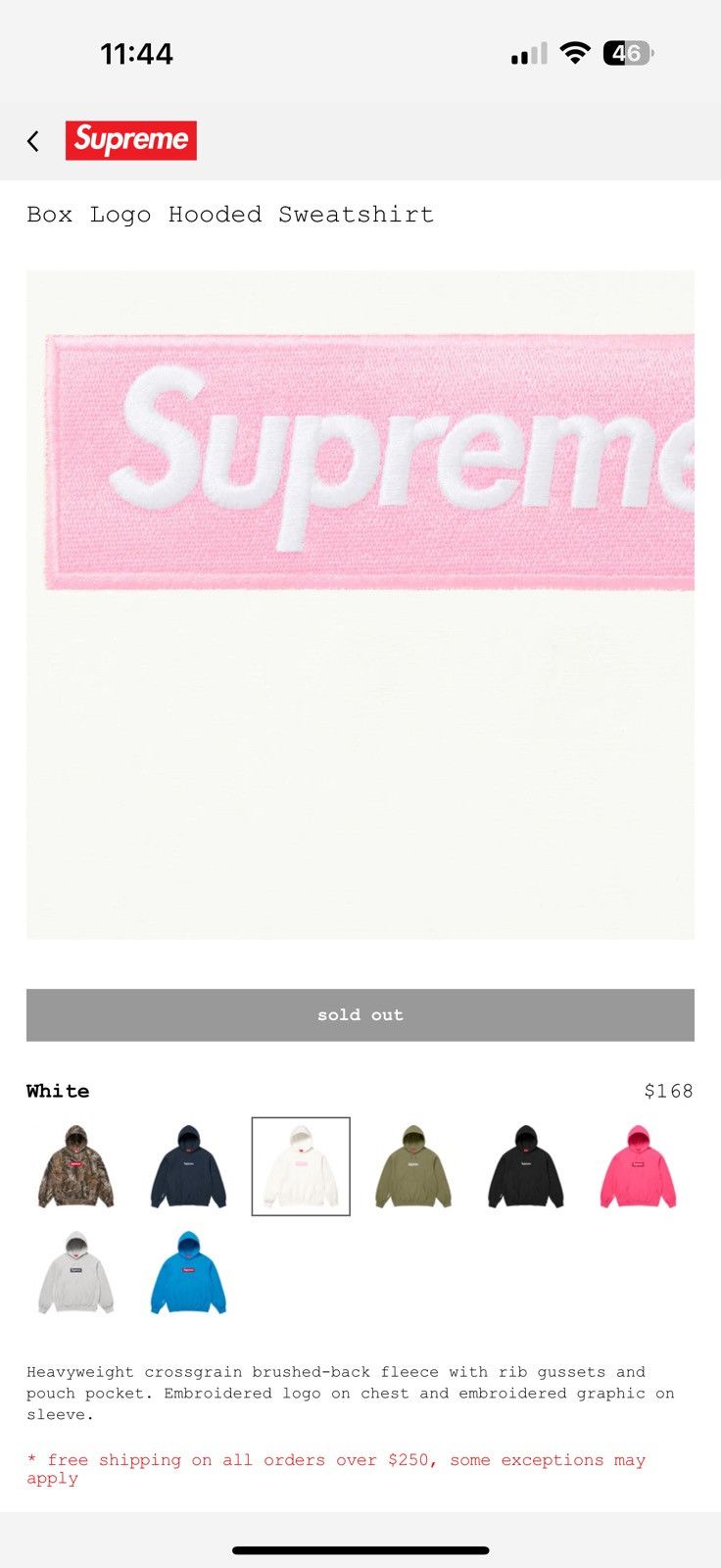 Supreme Supreme box logo hooded Pink box logo FW25 | Grailed