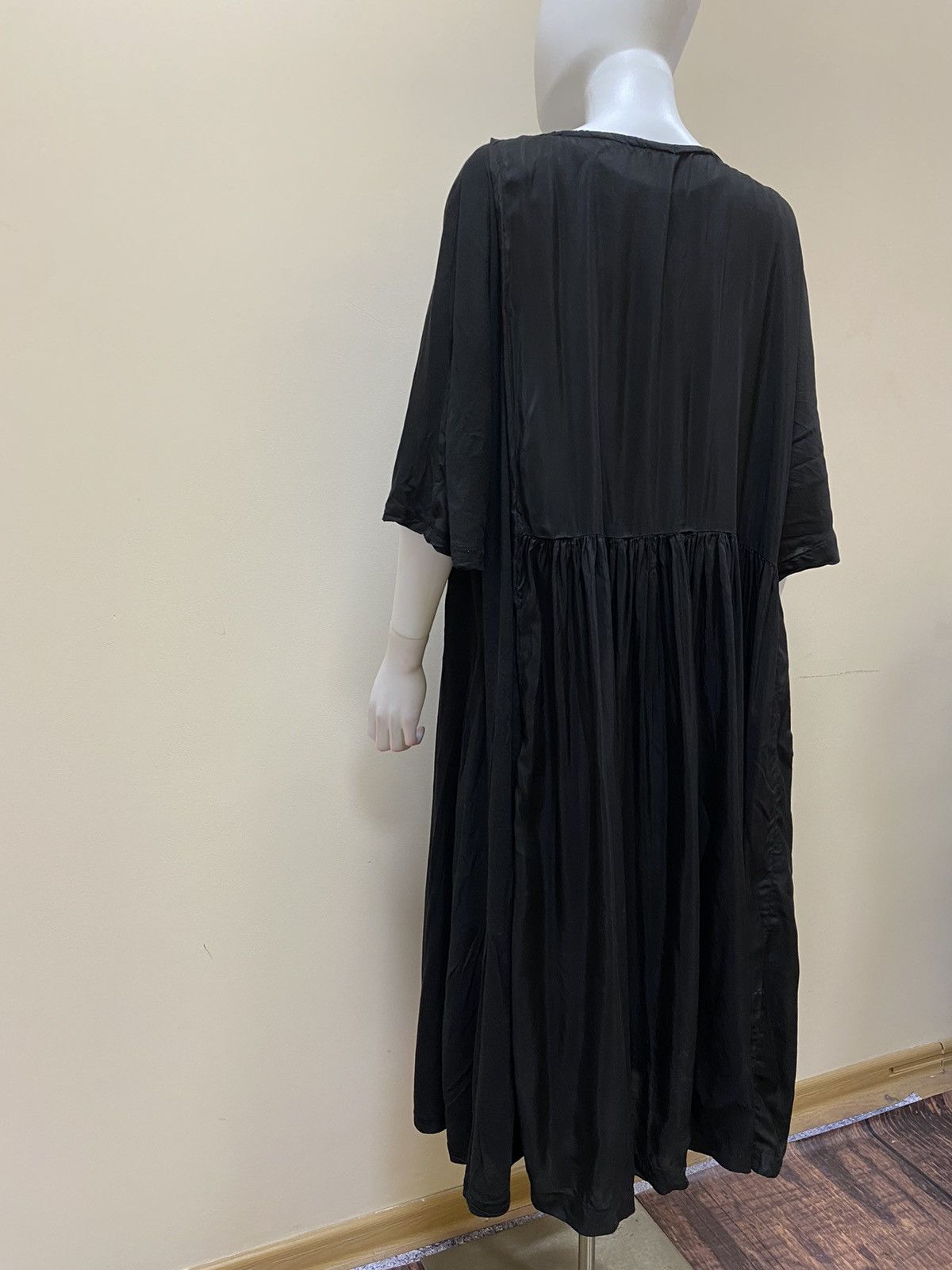 Rundholz Rundholz Asymmetric Papercotton Jersey Dress With Cut Size L Size L / US 10 / IT 46 - 9 Thumbnail