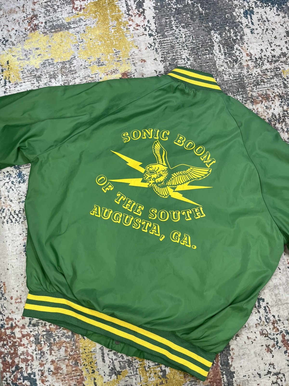 Vintage Vtg Nasco HBCU Sonic Boom Varsity Jacket Size US M / EU 48-50 / 2 - 1 Thumbnail