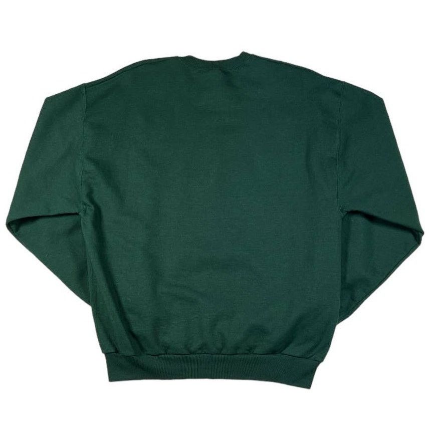 Jerzees Jerzees Green Christmas Sweater | Size L Size L / US 10 / IT 46 - 2 Thumbnail
