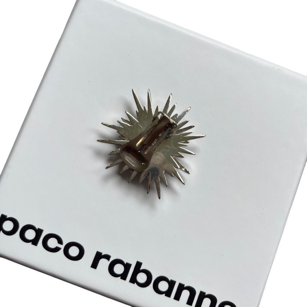 Paco Rabanne PACO RABANNE Crystal Sun Earring in Silver & Crystal Size ONE SIZE - 5 Thumbnail