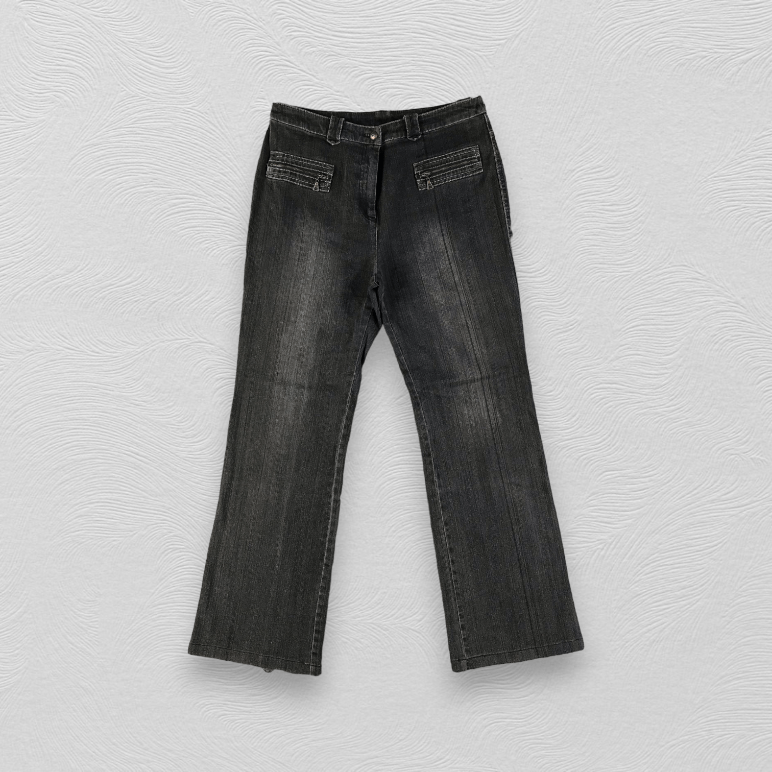 Japanese Brand Givy Jeans Flare Denim KJ1529