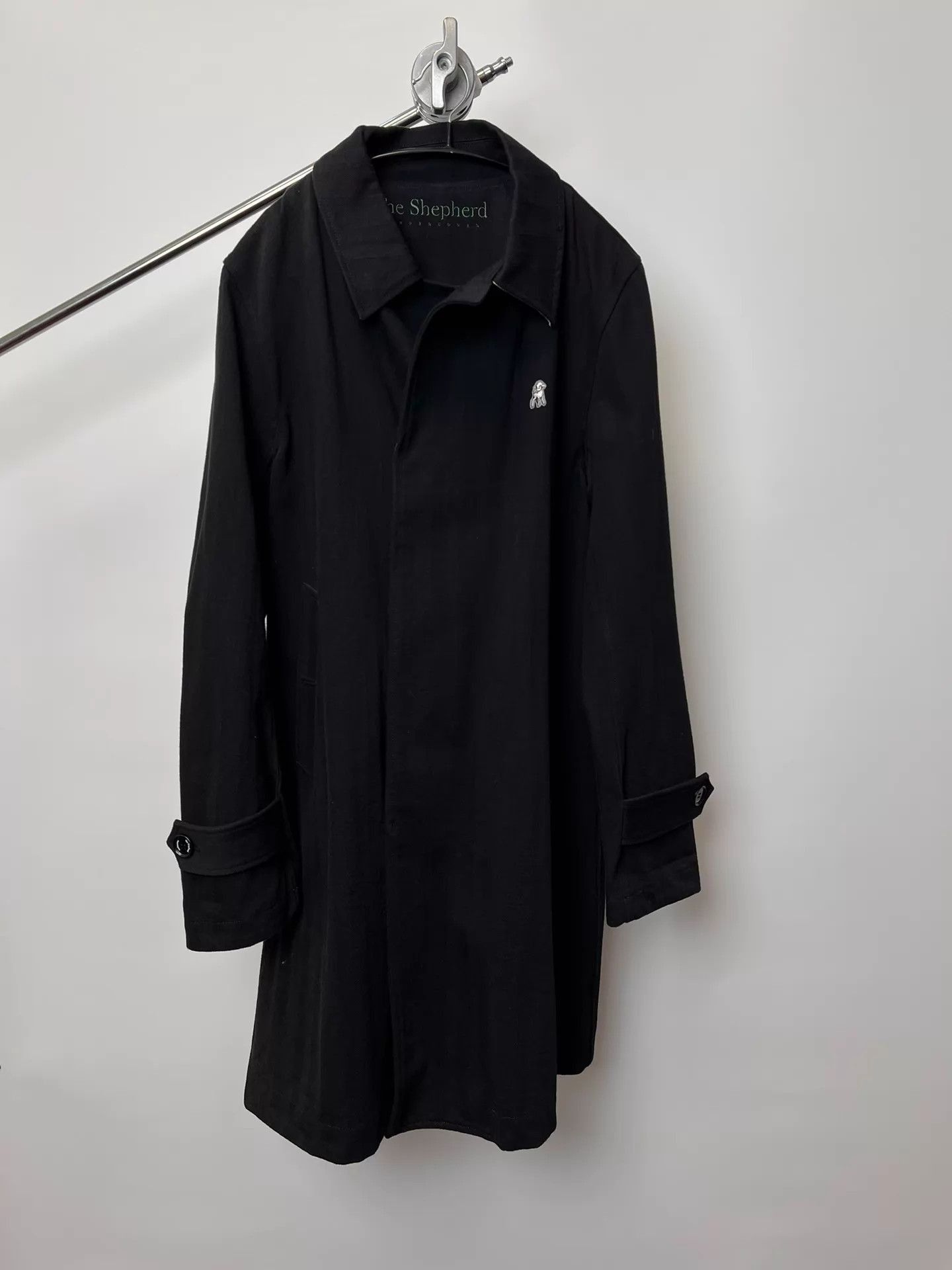 Undercover Black Long Coat with Collar - Size L Size US L / EU 52-54 / 3 - 1 Thumbnail