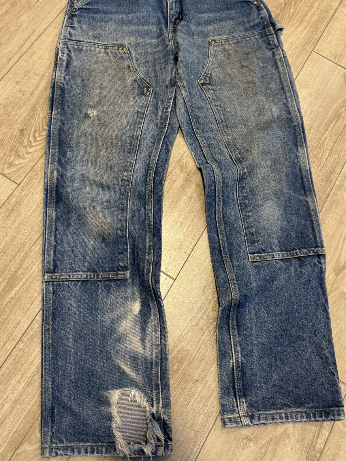 Carhartt Vintage Carhartt Double Knee Jeans Size US 32 / EU 48 - 3 Thumbnail