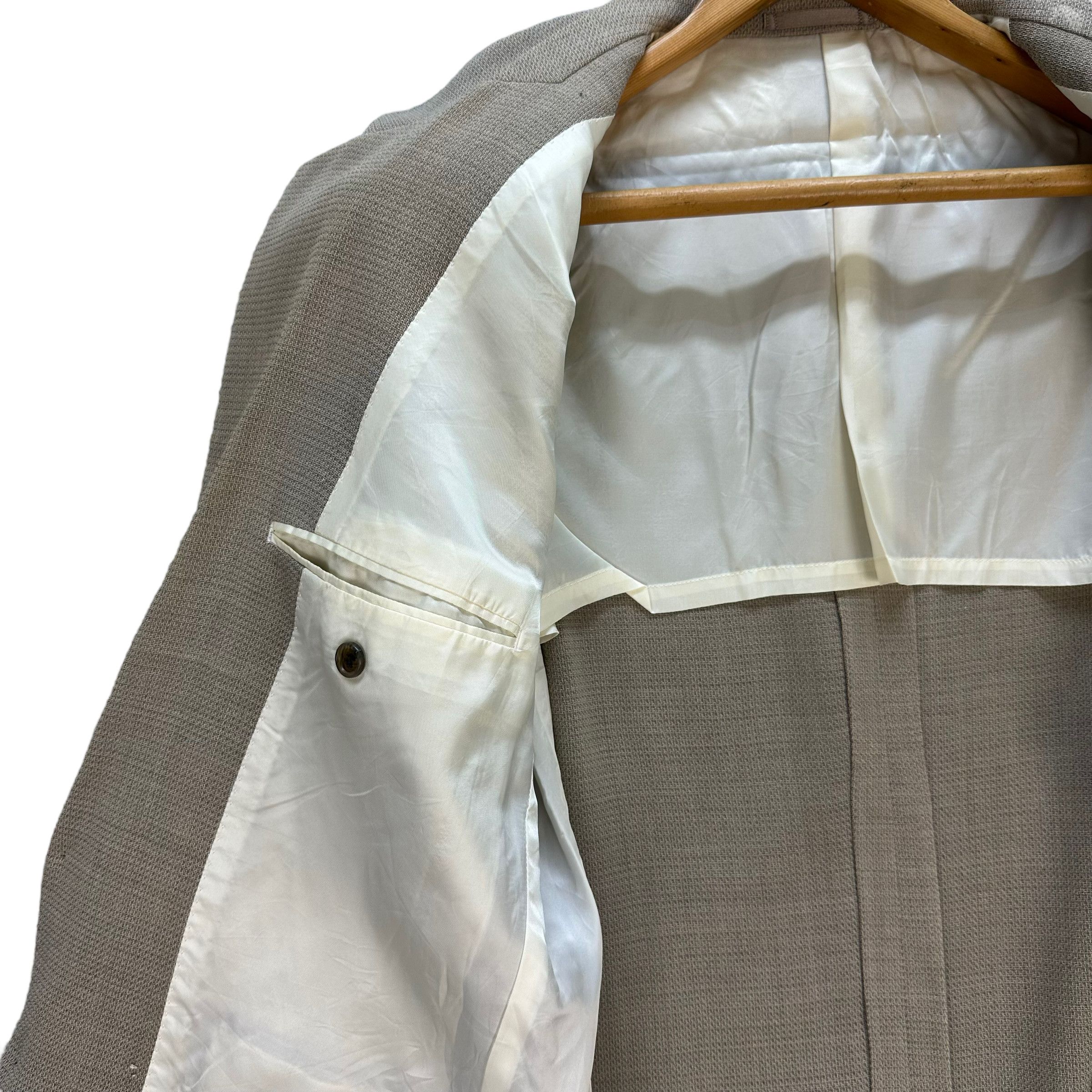 Issey Miyake IM PRODUCT BY ISSEY MIYAKE SUIT JACKET / BLAZERS #7720-166 Size 44R - 7 Thumbnail