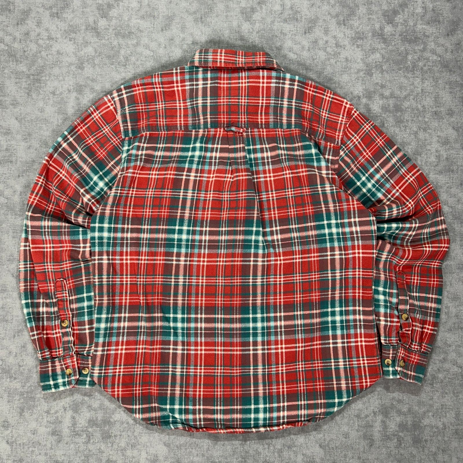 Woolrich Woolen Mills Woolrich Lava plaid casual outdoors button up flannel mens L Size US L / EU 52-54 / 3 - 2 Thumbnail