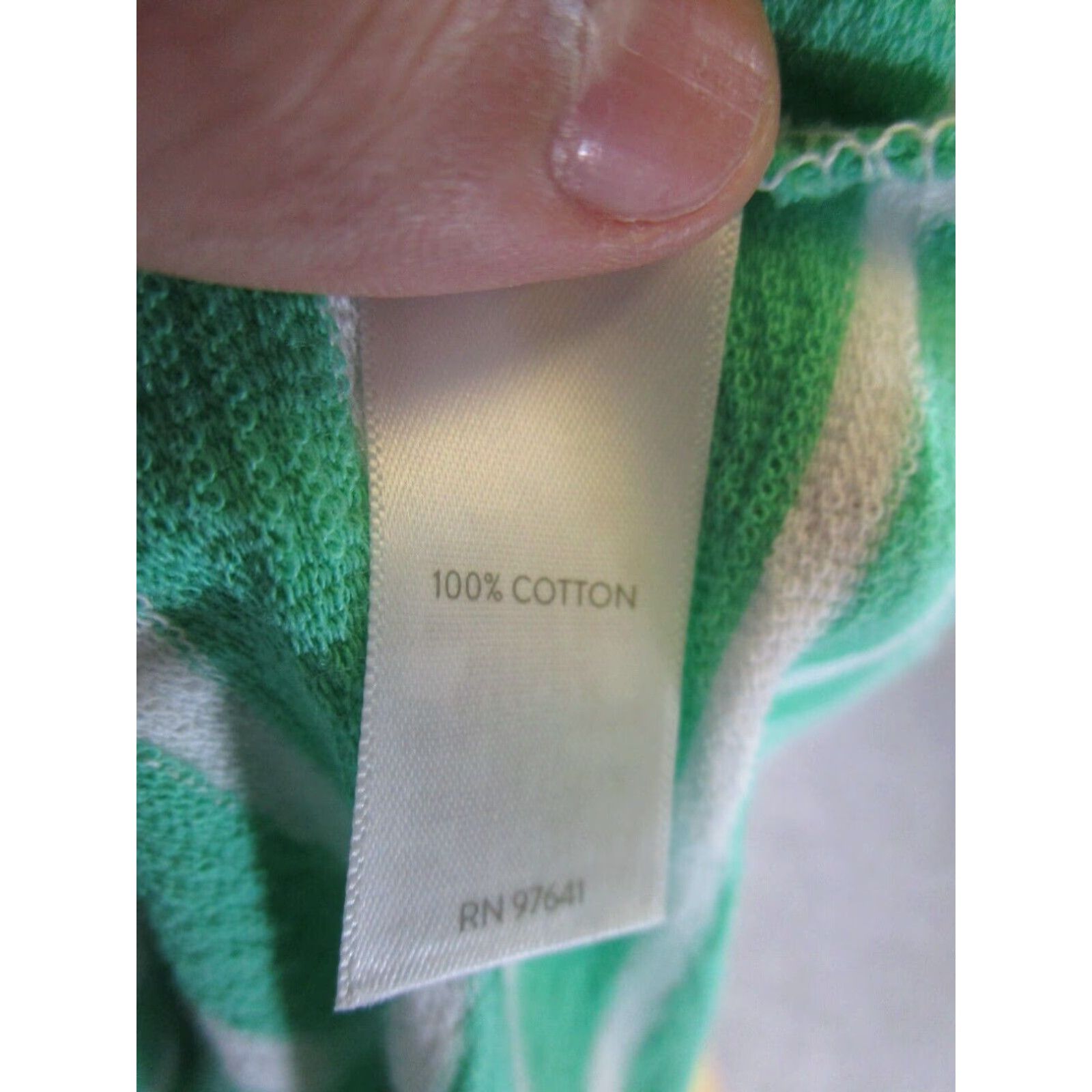 J. Jill Womens Green Striped J Jill Shirt Xs Extra Large Casual Short Sleeve Size XS / US 0-2 / IT 36-38 - 8 Thumbnail