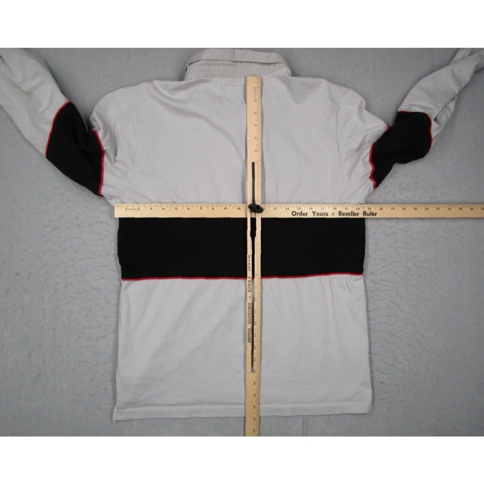 Vintage Independent Trucks Mens Gray Long Sleeve Polo Shirt Medium Skate Rugby Size US M / EU 48-50 / 2 - 5 Thumbnail