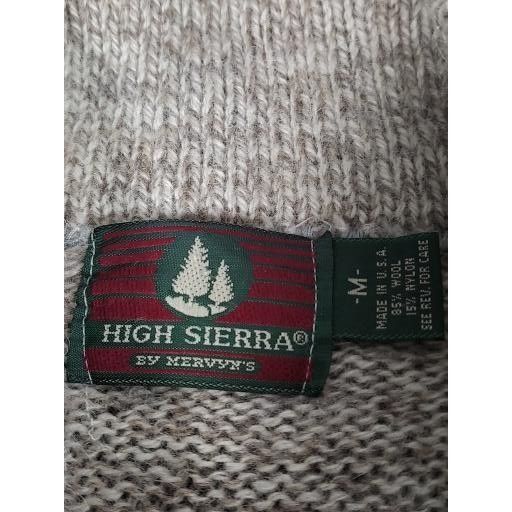 High Sierra Vintage High Sierra By Mervyns Wool Cardigan Women Sz M Cabl Size M / US 6-8 / IT 42-44 - 6 Thumbnail