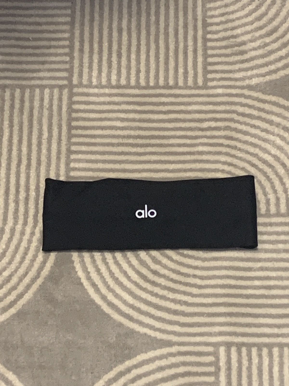 Alo Black Alo Headband Size ONE SIZE - 1 Thumbnail