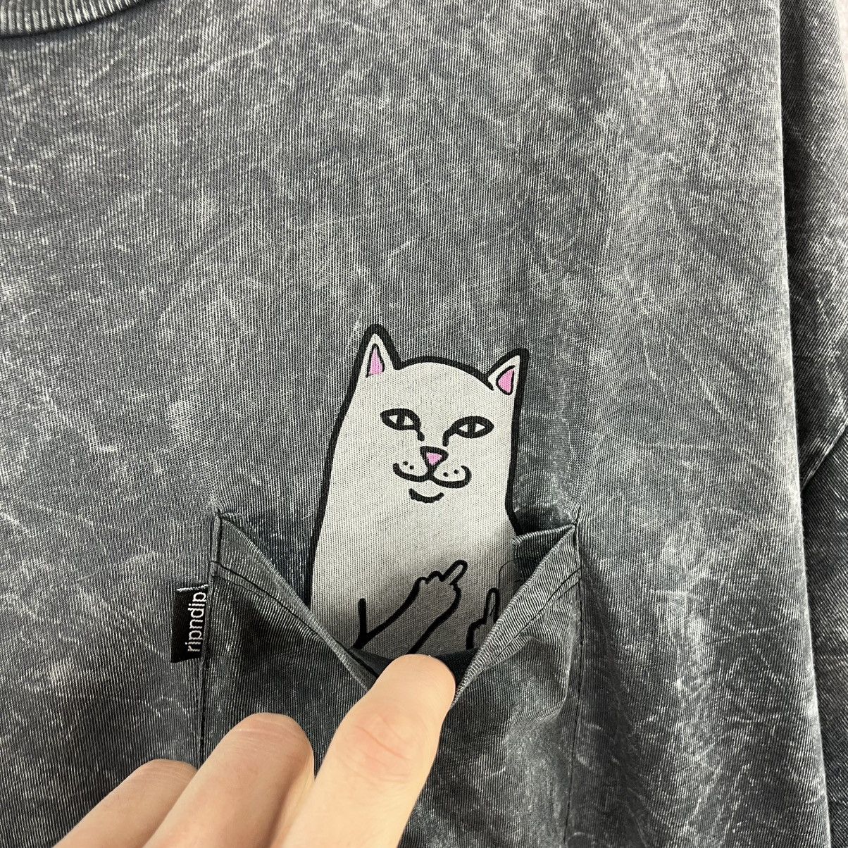 RIPNDIP Rip N Dip T-Shirt Graphite Grey Y2K Streatwear Size XL Size US XL / EU 56 / 4 - 6 Thumbnail