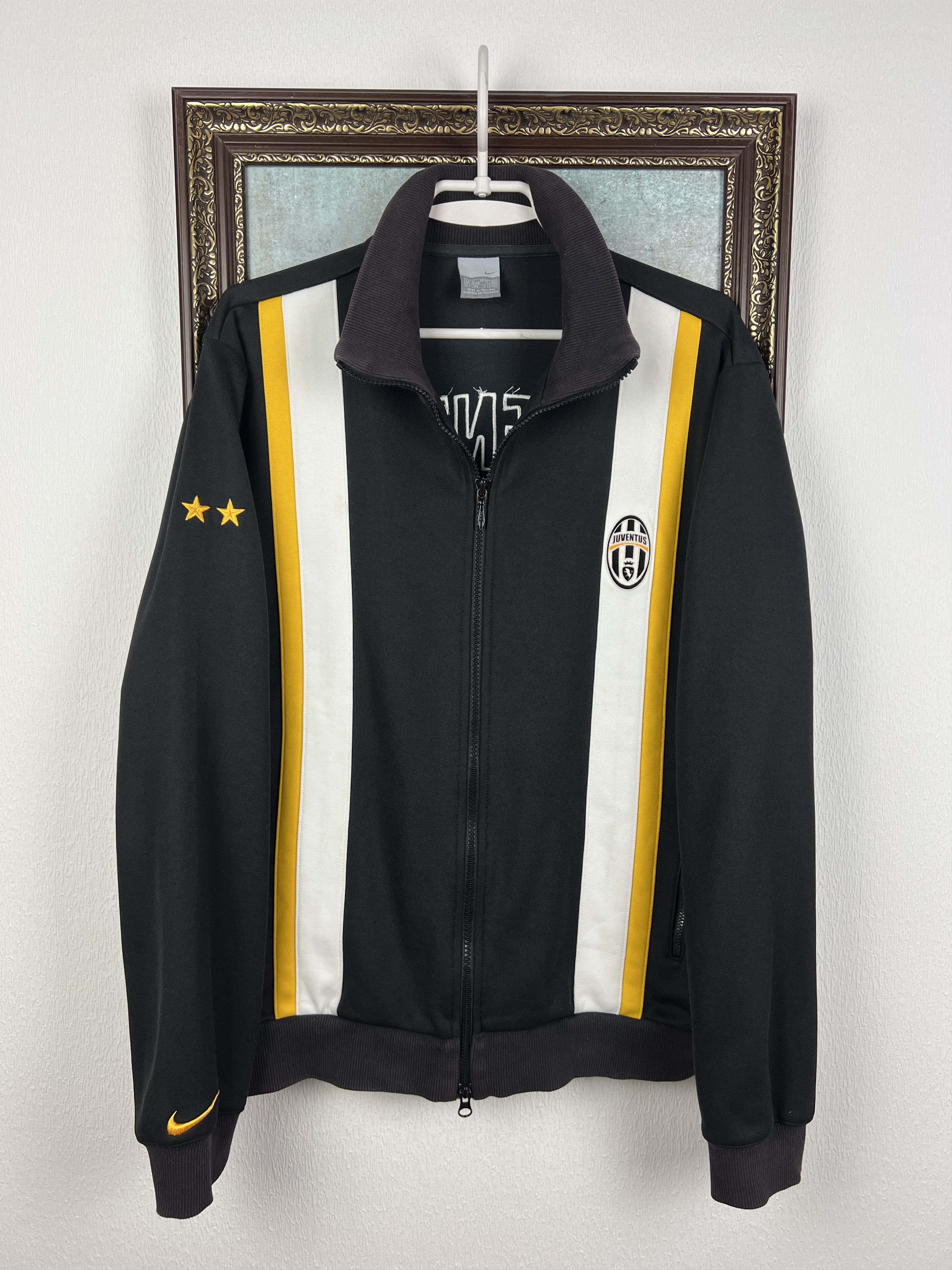 Nike Vintage Juventus Football Jacket Soccer Maglia Track Top Zip Size US L / EU 52-54 / 3 - 1 Thumbnail