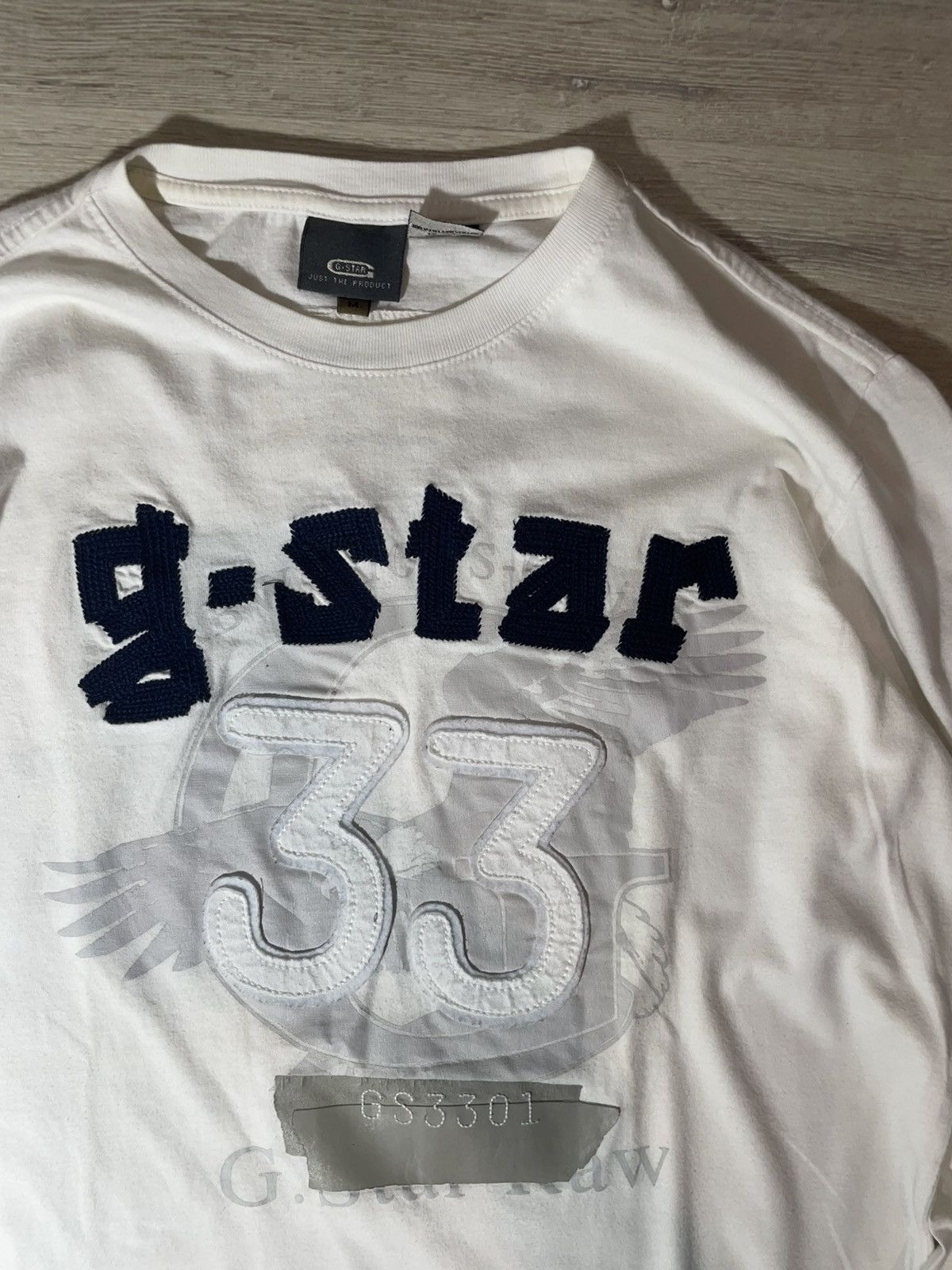 G-Star G-Star Raw Vintage Longsleeve Tee White Size M – Y2K Archive Size M / US 6-8 / IT 42-44 - 2 Thumbnail