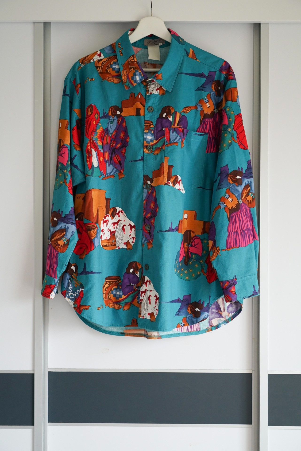 Yohji Yamamoto Yohji Yamamoto 2004 Indian Print Shirt Size US M / EU 48-50 / 2 - 1 Thumbnail