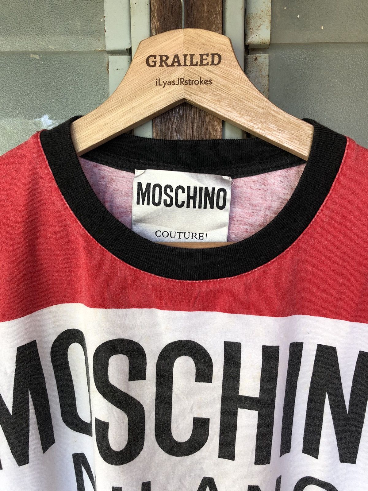 Moschino Moschino Fashion Kills Shirt Tee Size US L / EU 52-54 / 3 - 4 Thumbnail