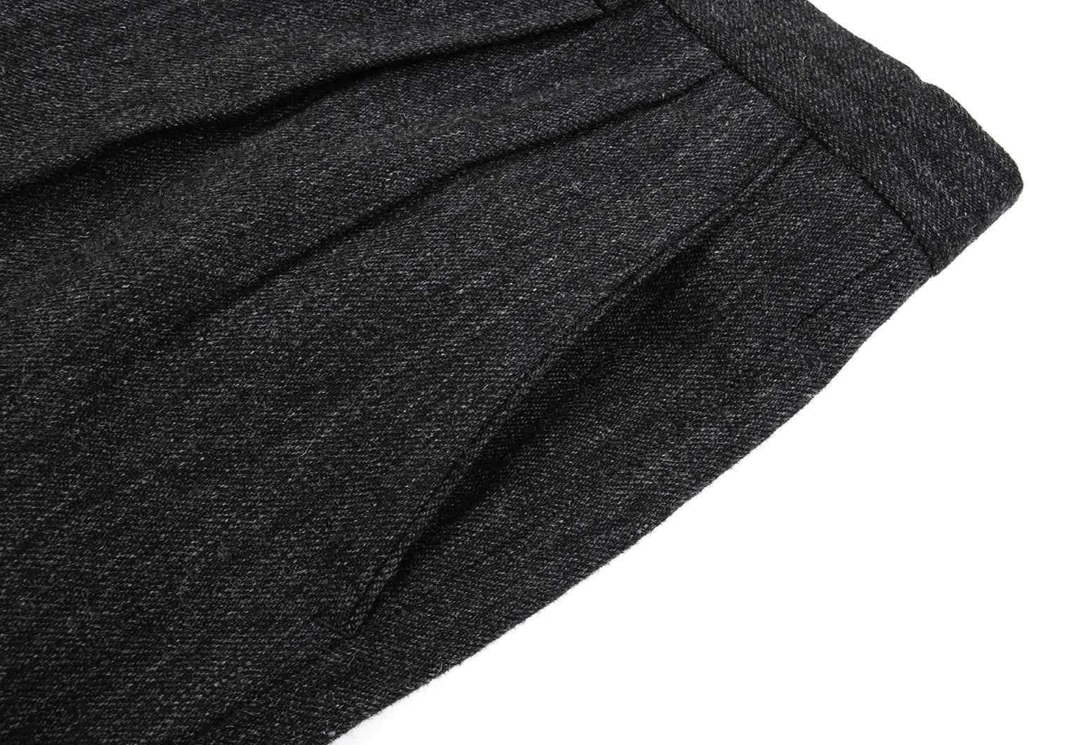 Issey Miyake Wool Tuck Pants in Gray, Size M Size US 34 / EU 50 - 3 Thumbnail