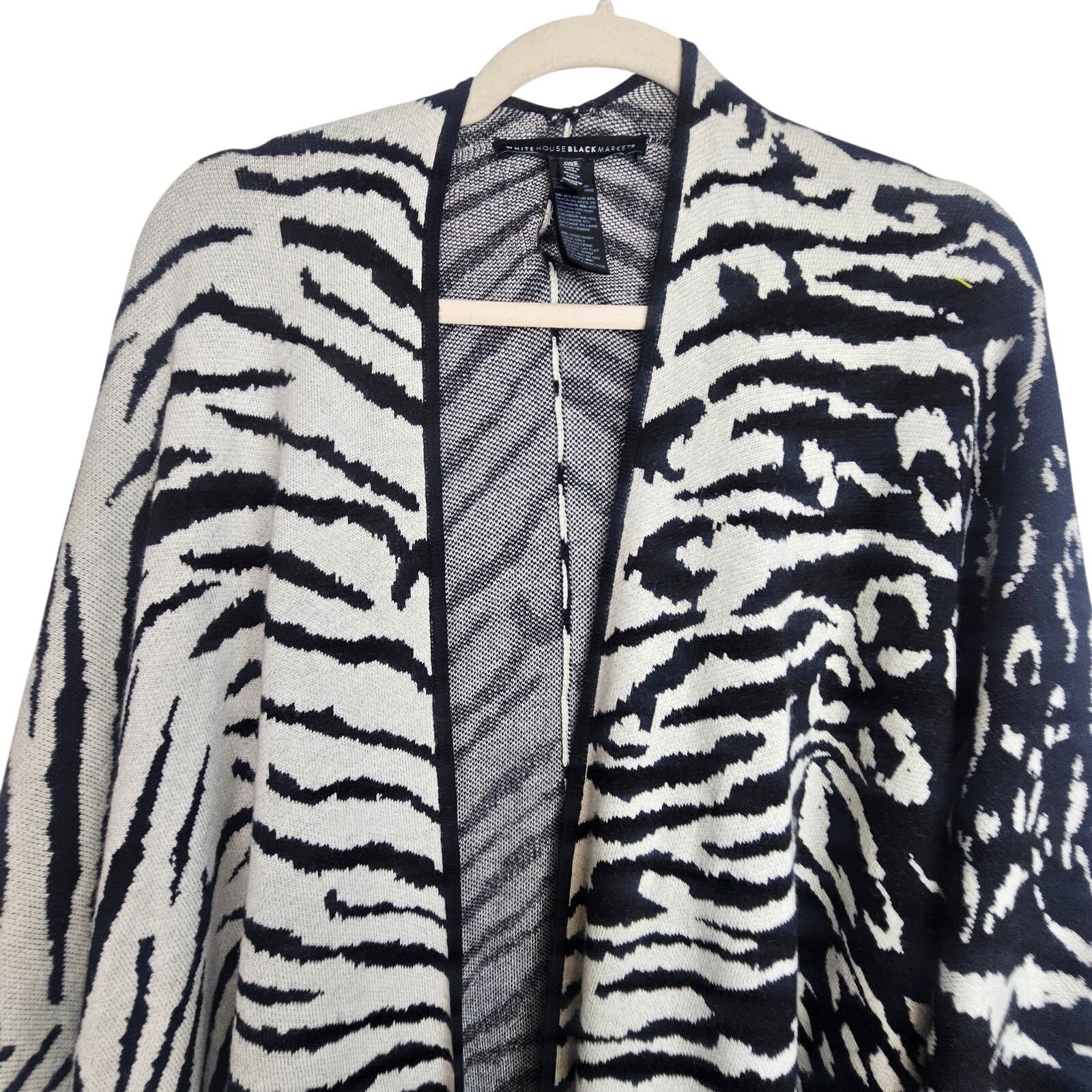 White House Black Market White House Black Market Animal MIxed Media Wool Cashmere Size ONE SIZE - 2 Thumbnail
