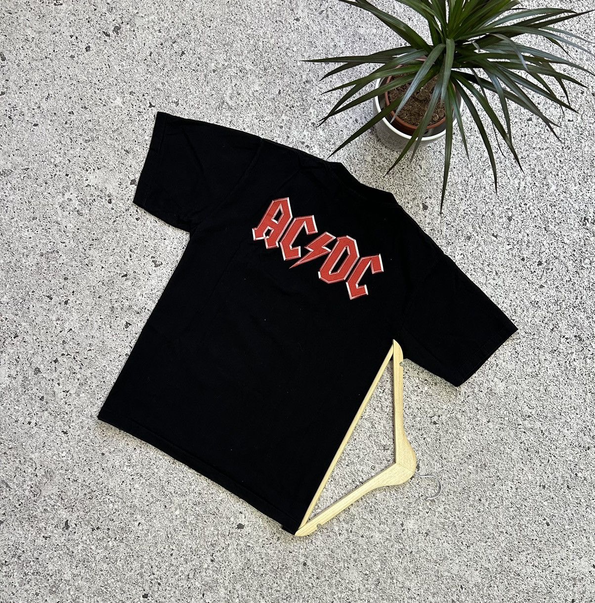 Band Tees × Vintage Vintage 90’s AC/DC Are You Ready Rock Band Retro T-Shirt Y2K Size US L / EU 52-54 / 3 - 2 Thumbnail