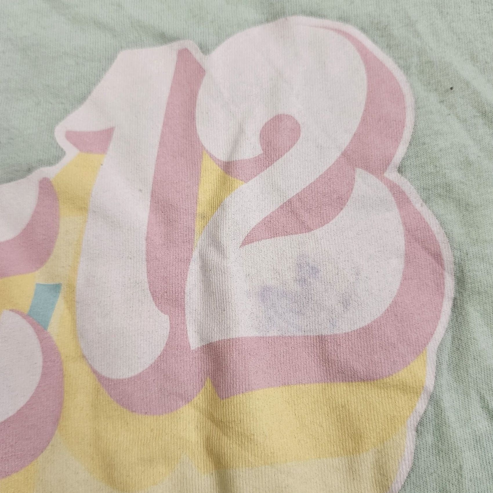 Next Level VINTAGE Melanie Martinez K-12 Pastel Logo Tour T Shirt JUNIOR Womens Size M (STAINS) Size M / US 6-8 / IT 42-44 - 5 Thumbnail